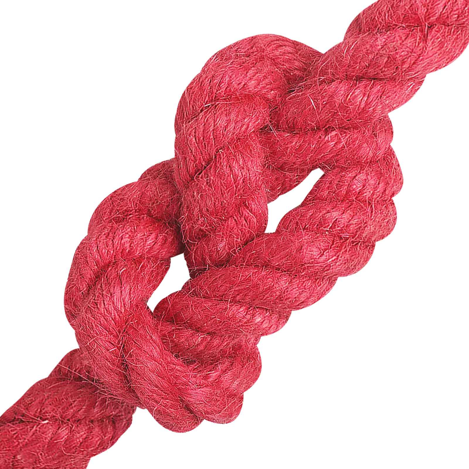 Uže od jute 14 mm Crvena 100% Juta Tossa