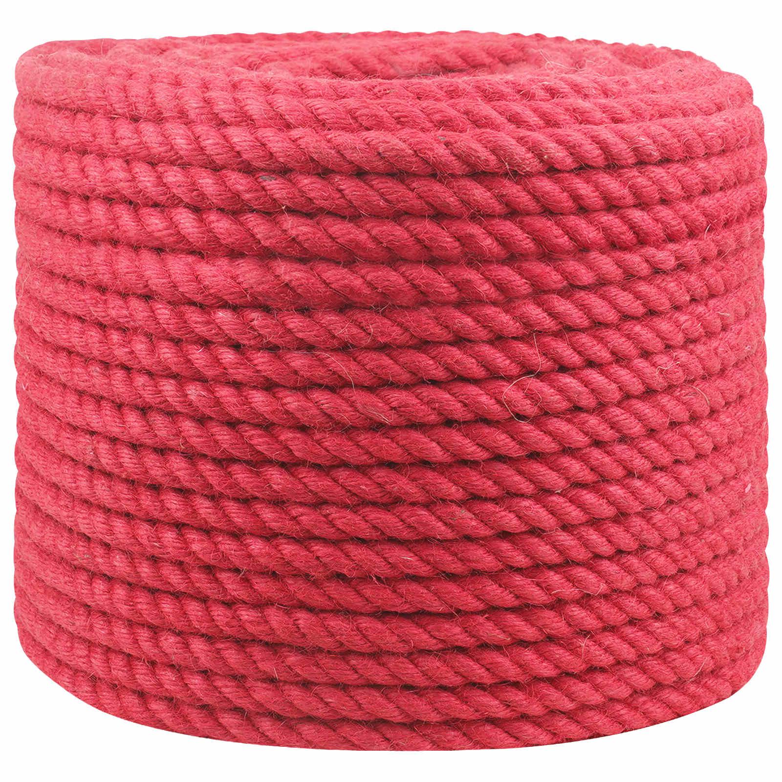 Uže od jute 14 mm Crvena 100% Juta Tossa