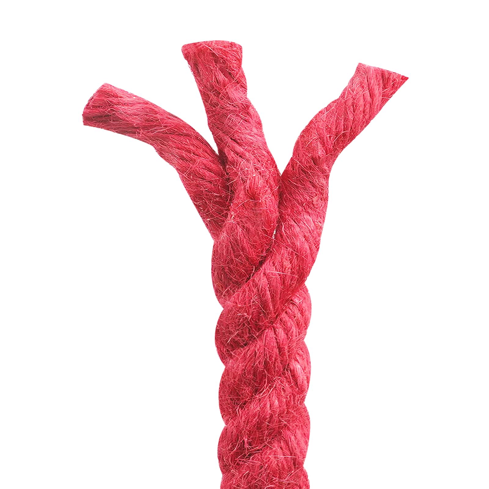 Uže od jute 14 mm Crvena 100% Juta Tossa