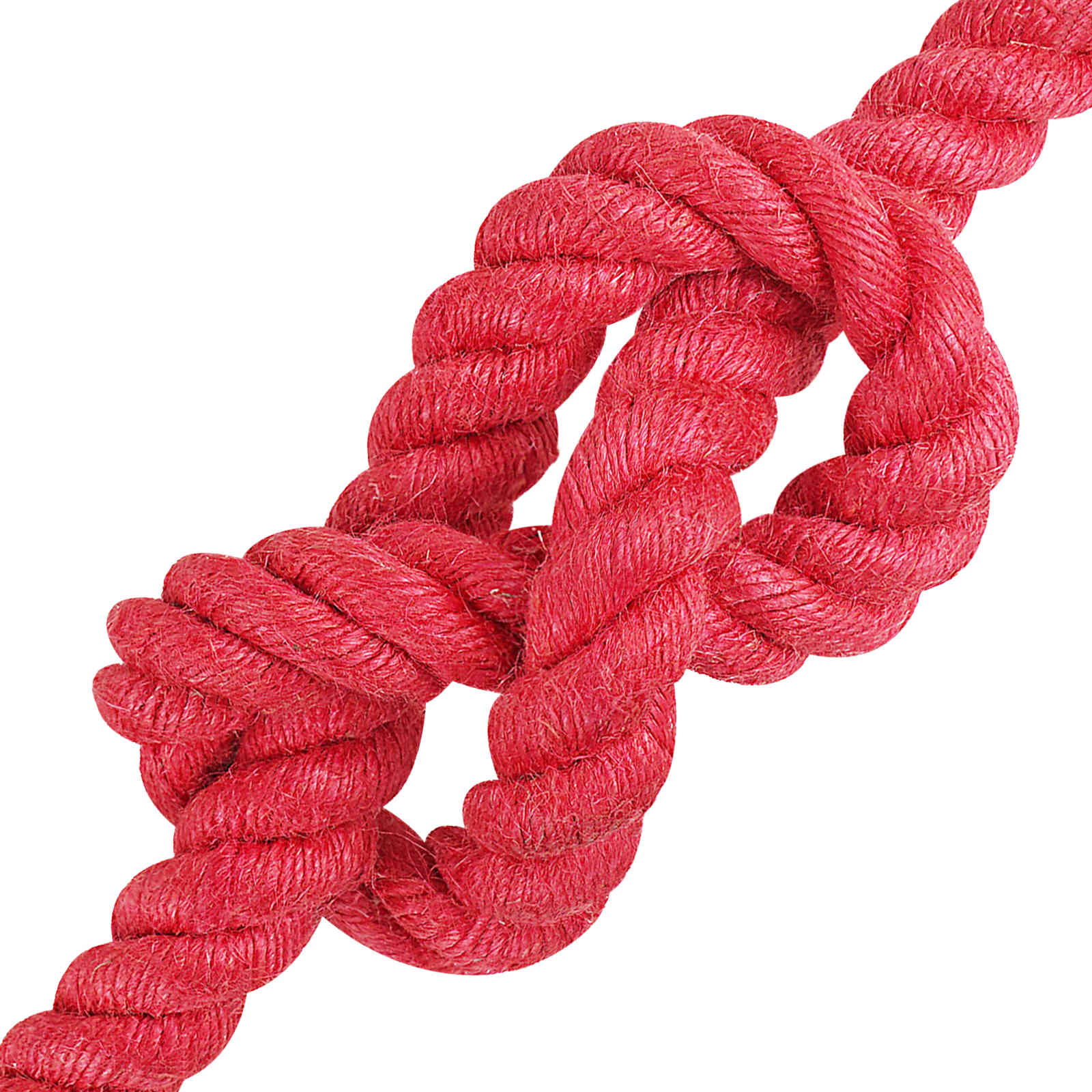 Uže od jute 16 mm Crvena 100% Juta Tossa