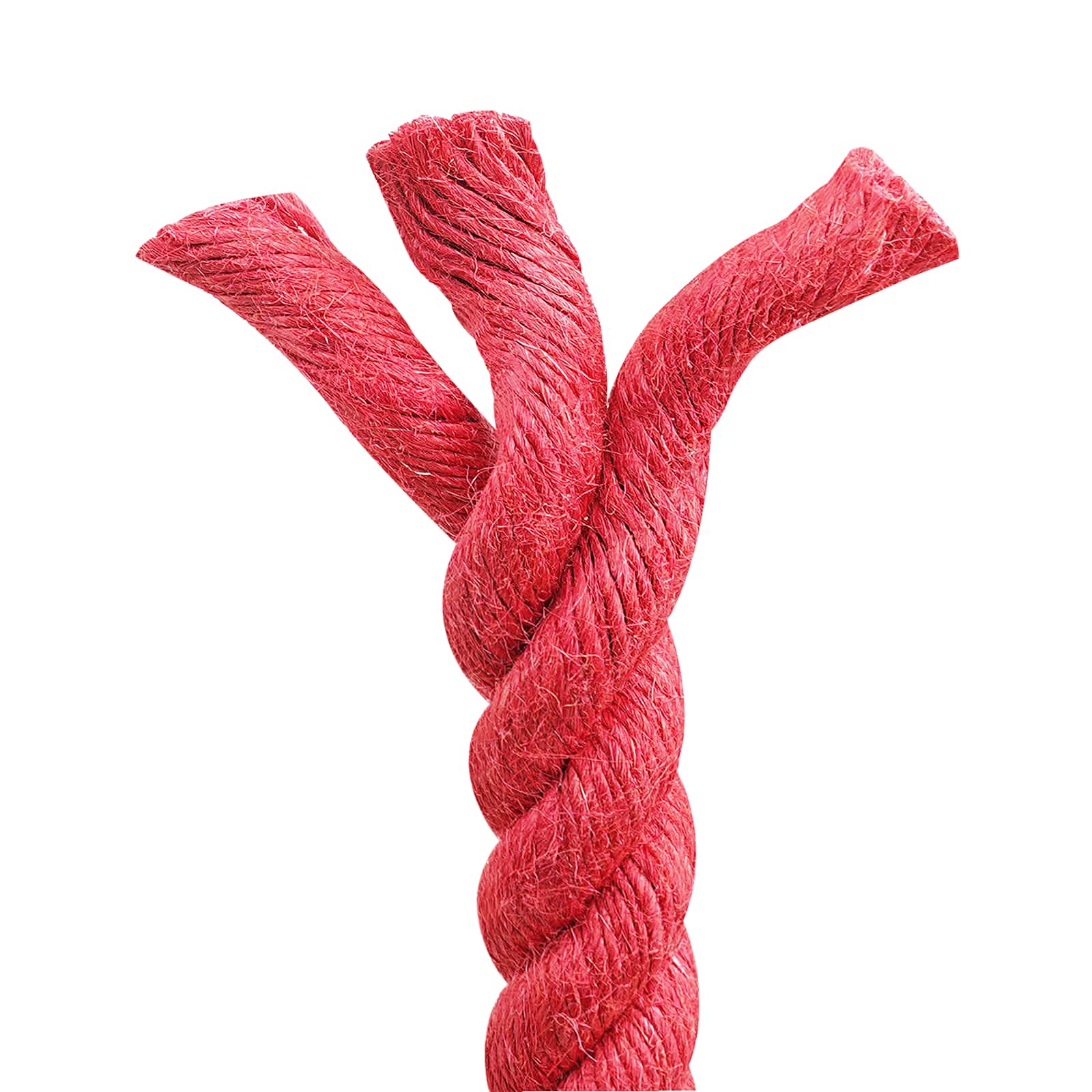 Uže od jute 24 mm Crvena 100% Juta Tossa