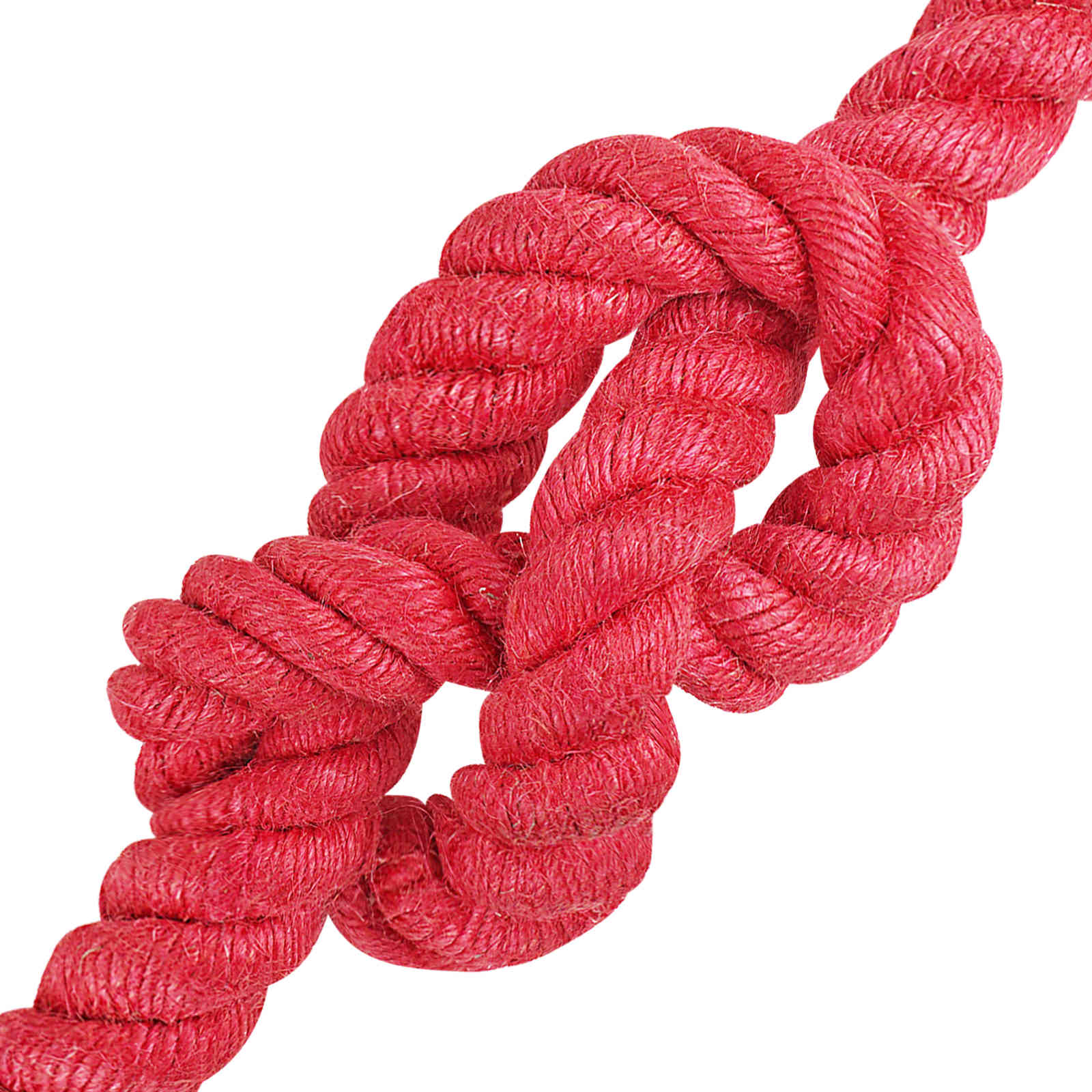 Uže od jute 24 mm Crvena 100% Juta Tossa