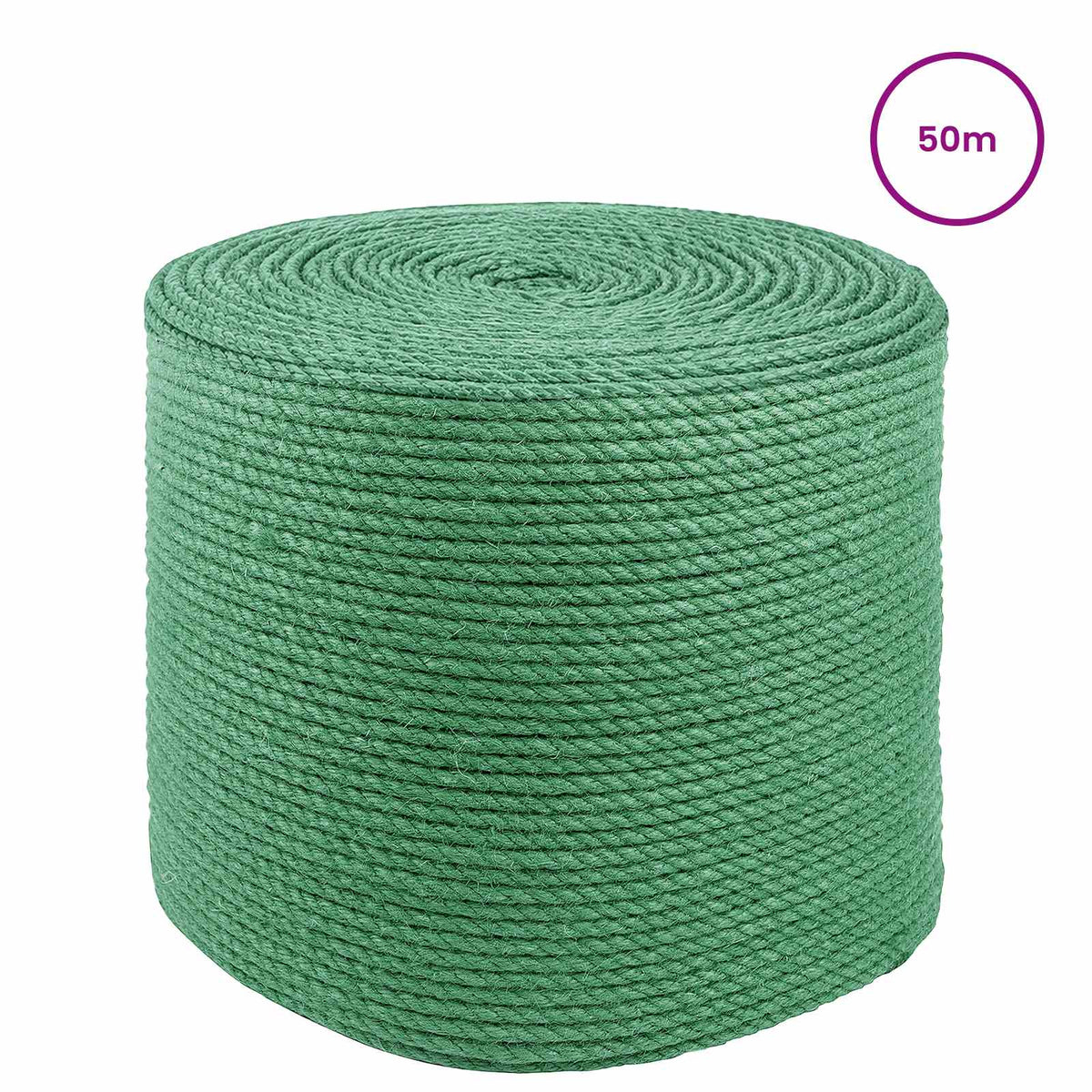 4 mm Zelena 100% Juta Tossa