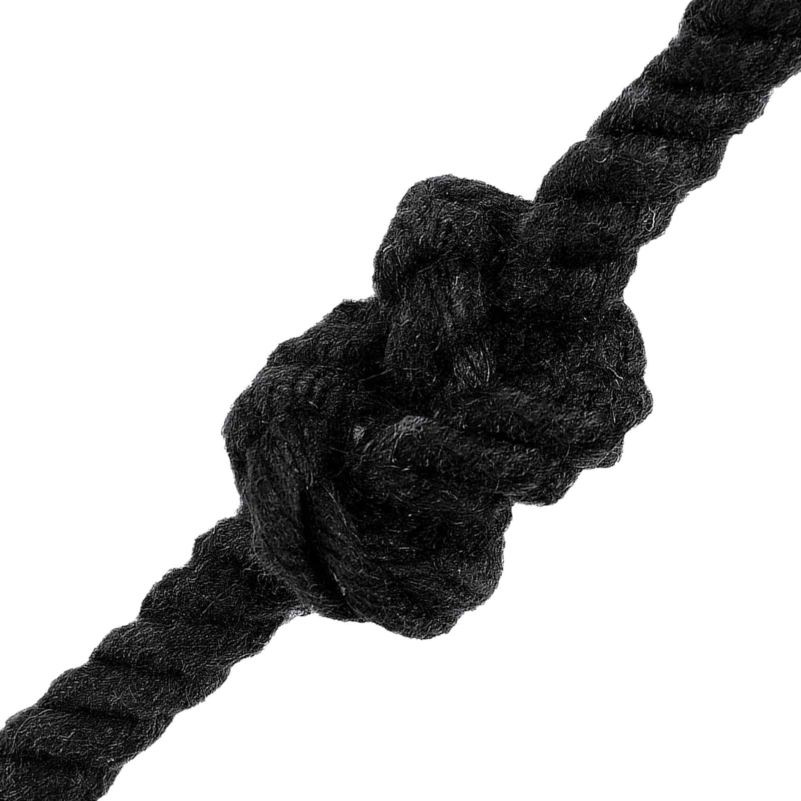 Konop Crna 0,8 x 0,8 x 50000 cm Pamuk