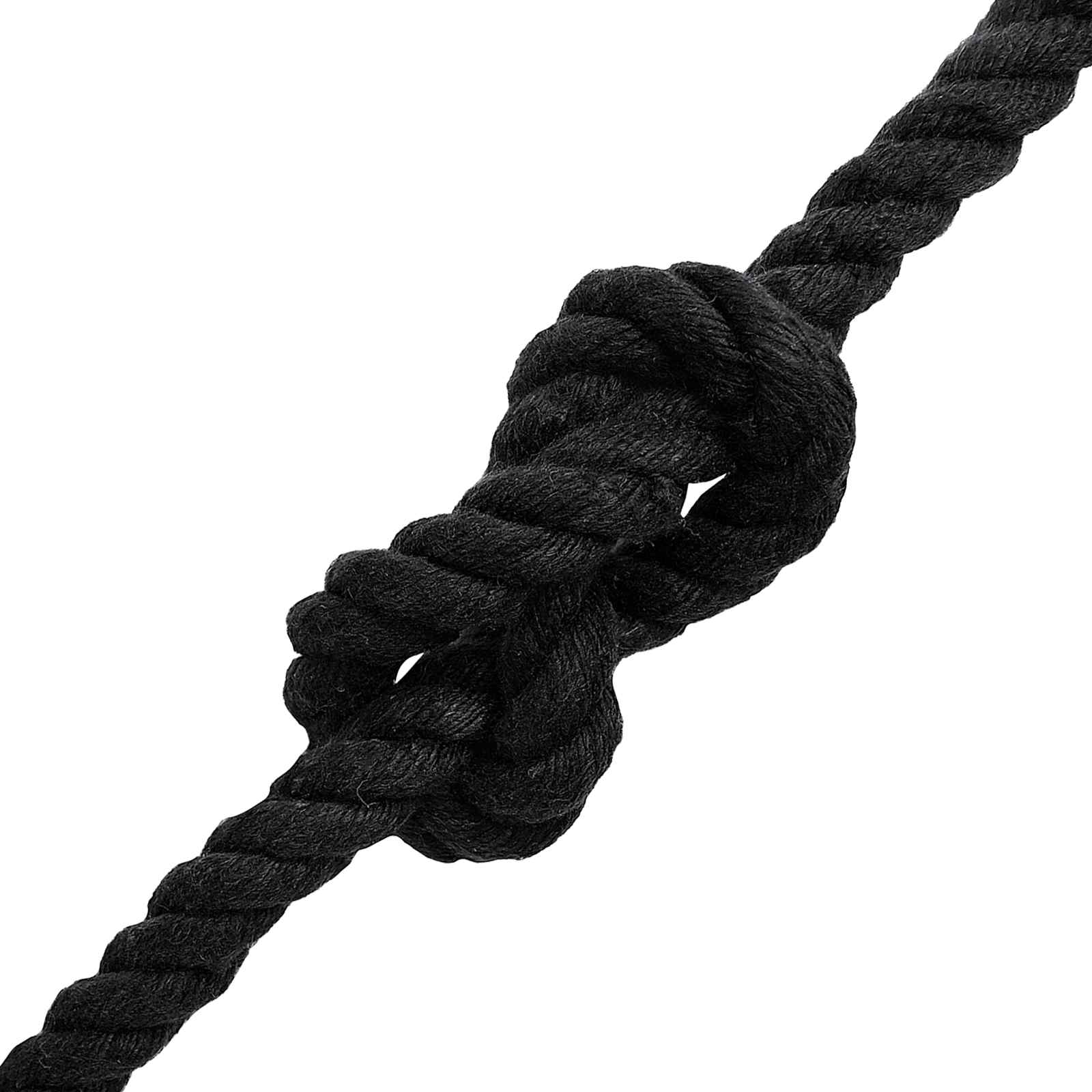 Konop Crna 1,2 x 1,2 x 2500 cm Pamuk
