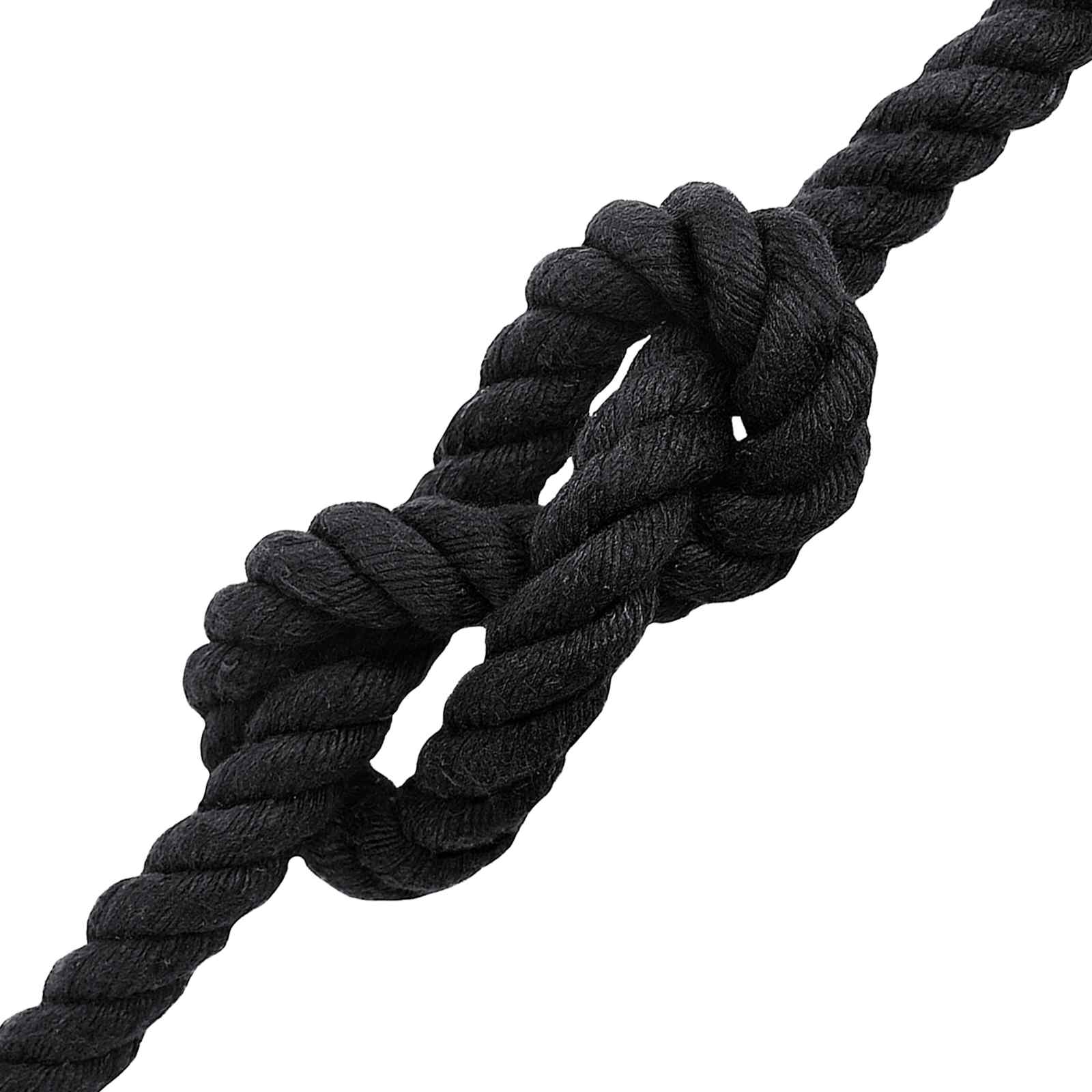 Konop Crna 1,6 x 1,6 x 5000 cm Pamuk