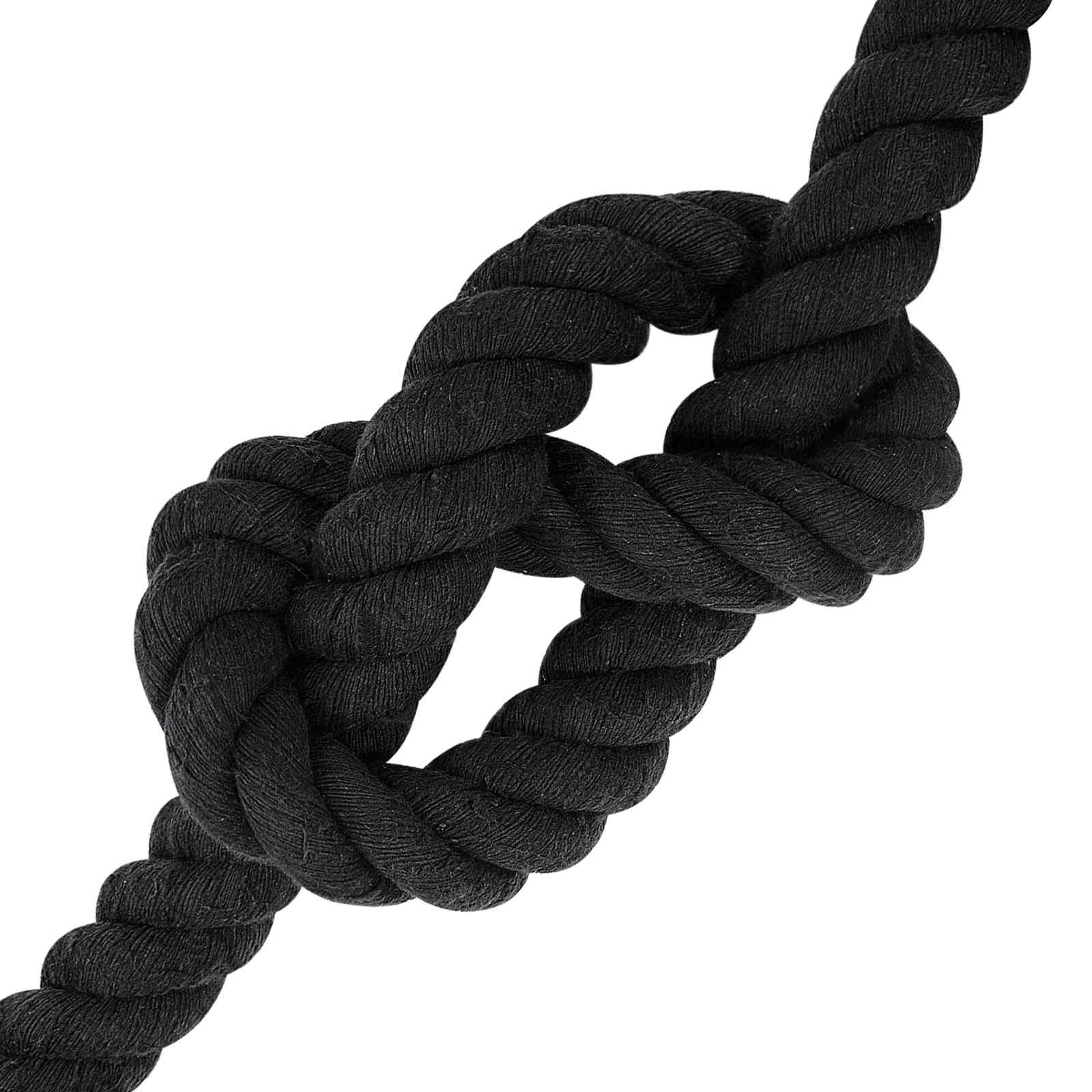 Konop Crna 4 x 4 x 1000 cm Pamuk