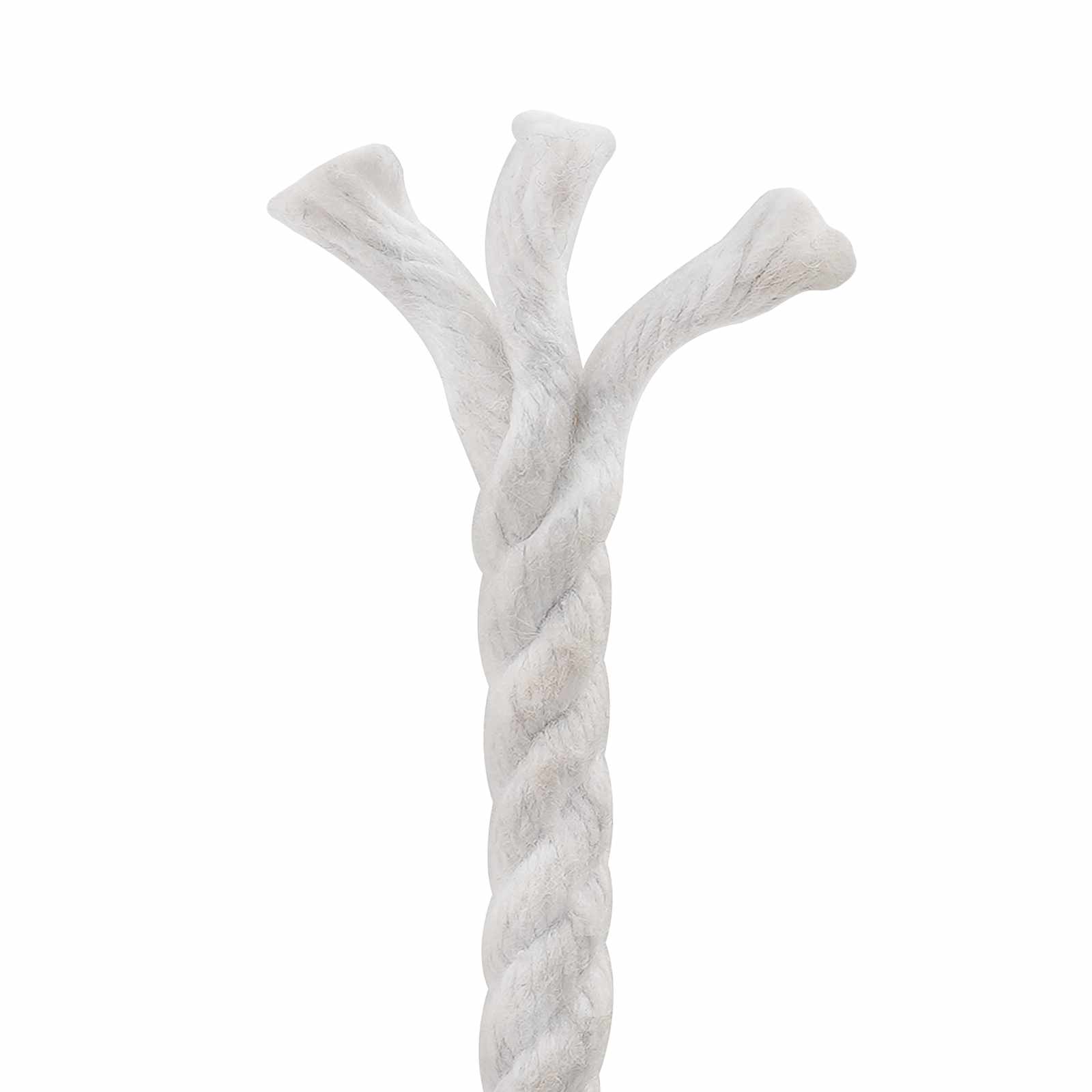 Konop Bijelo 0,6 x 0,6 x 5000 cm Pamuk