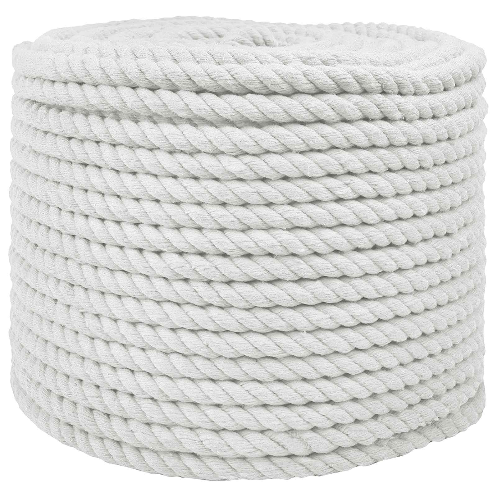 Konop Bijelo 1,2 x 1,2 x 5000 cm Pamuk