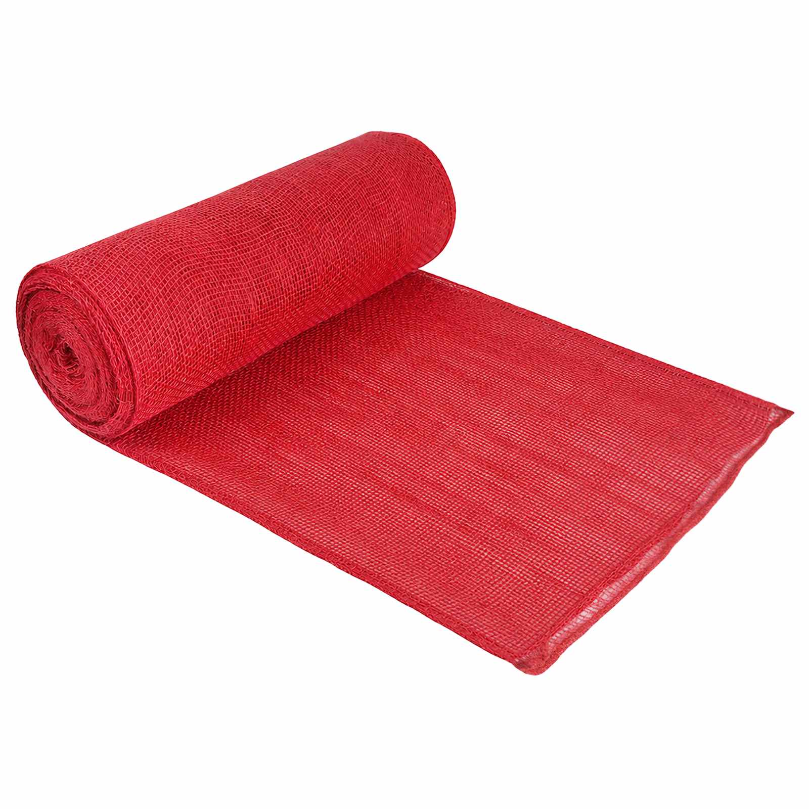 Jutena rola 100 x 1000 cm Crvena
