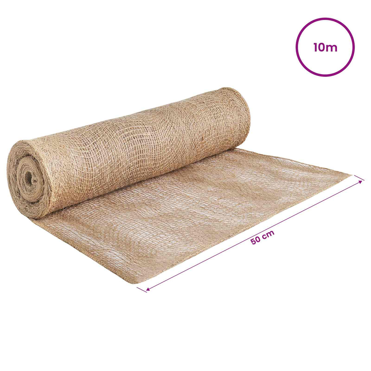 Jutena rola 50 x 1000 cm