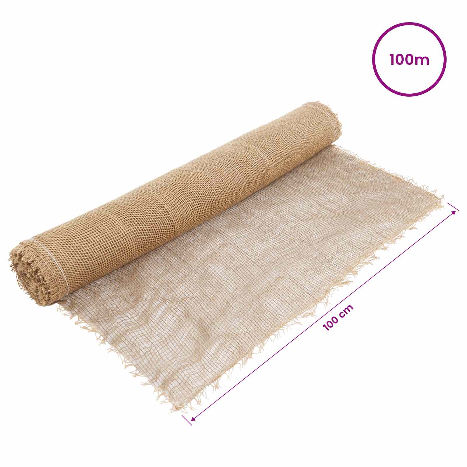 Jutena rola 100 x 10000 cm