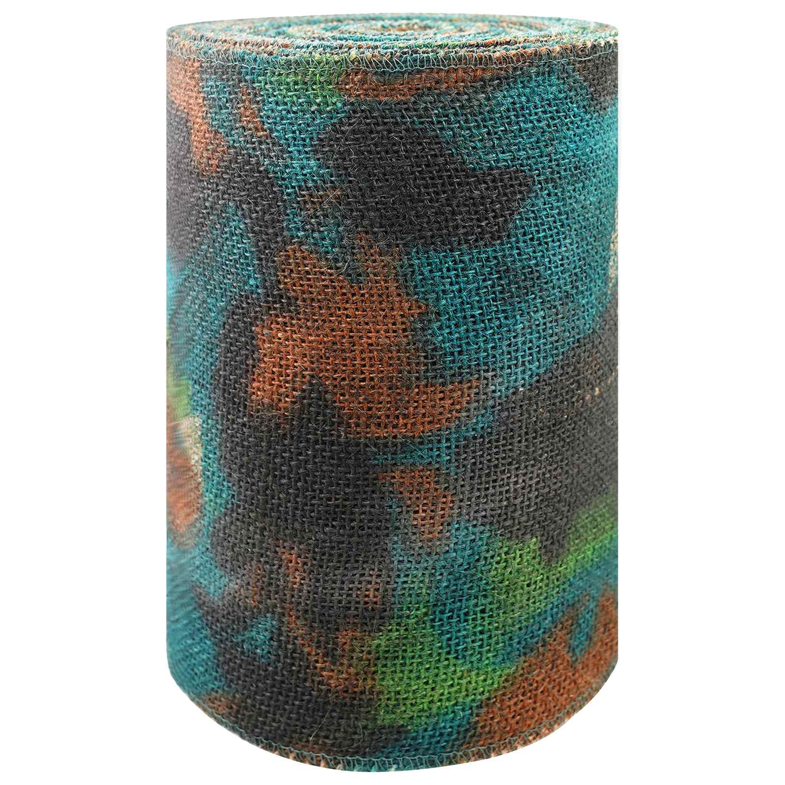 Jutena rola 25 x 2500 cm Maskirna