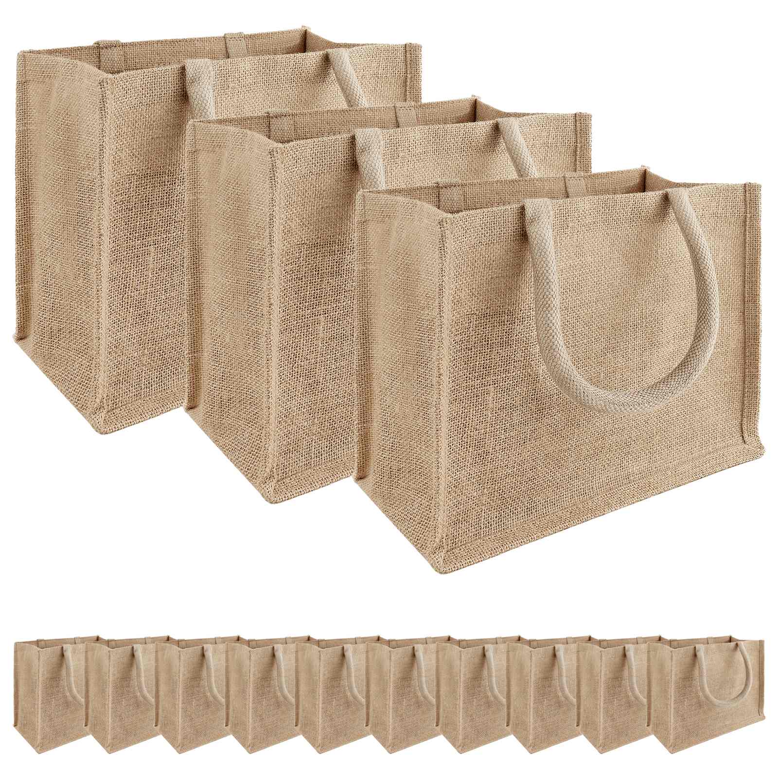 Torbe od jute 50 Prirodna 26 x 22 x 14 cm 100% Jut