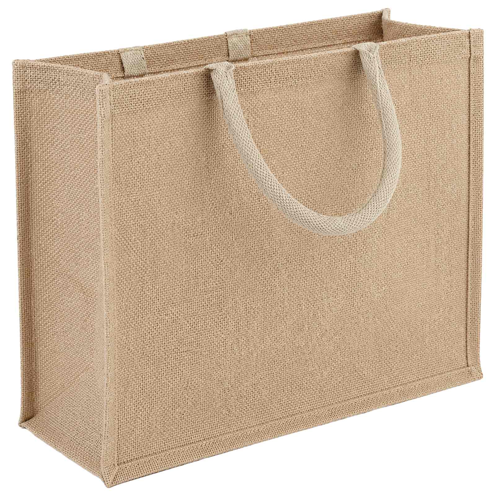 Torbe od jute 10 pcs Prirodna 42 x 33 x 19 cm 100% Jut