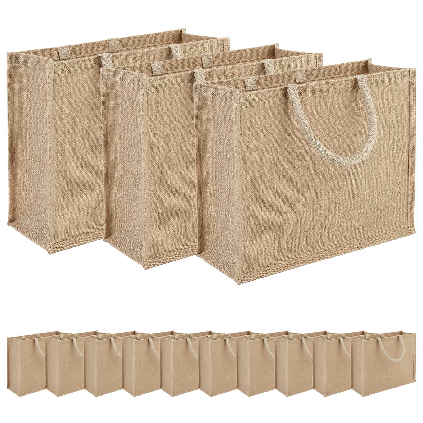 Torbe od jute 50 Prirodna 42 x 33 x 19 cm 100% Jut