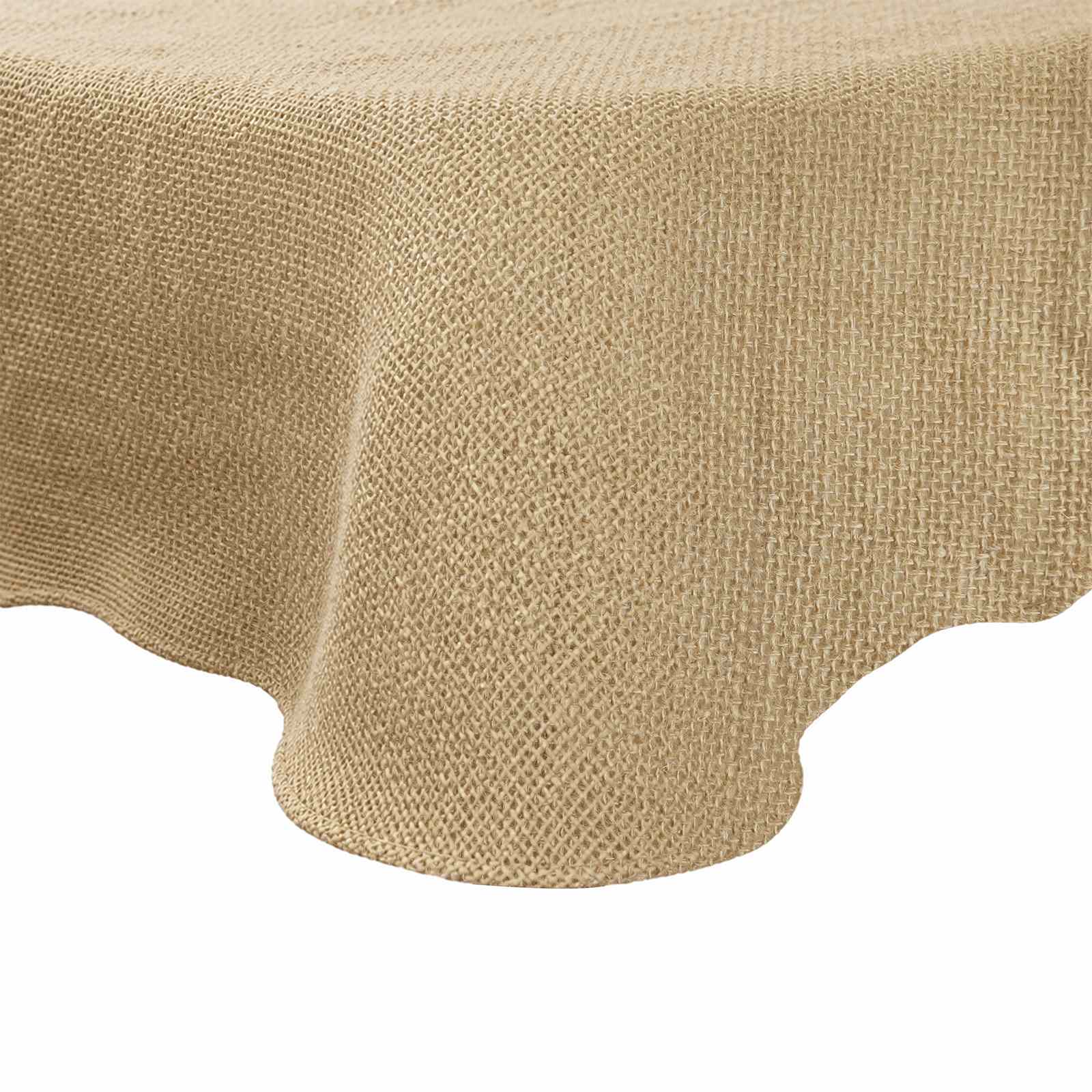 Stolnjak od jute Prirodna Ø 300 cm 100% Jut