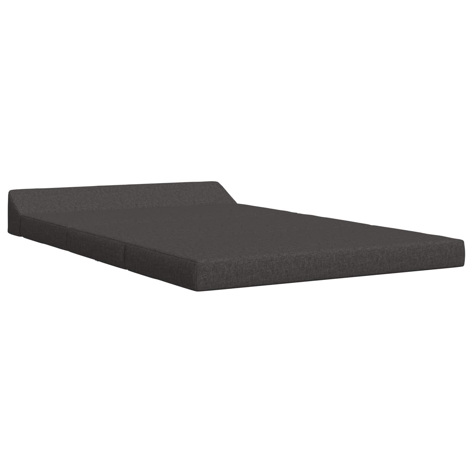 Sofa na razvlačenje Tamnosiva 120 x 60 x 49 cm Tkanina