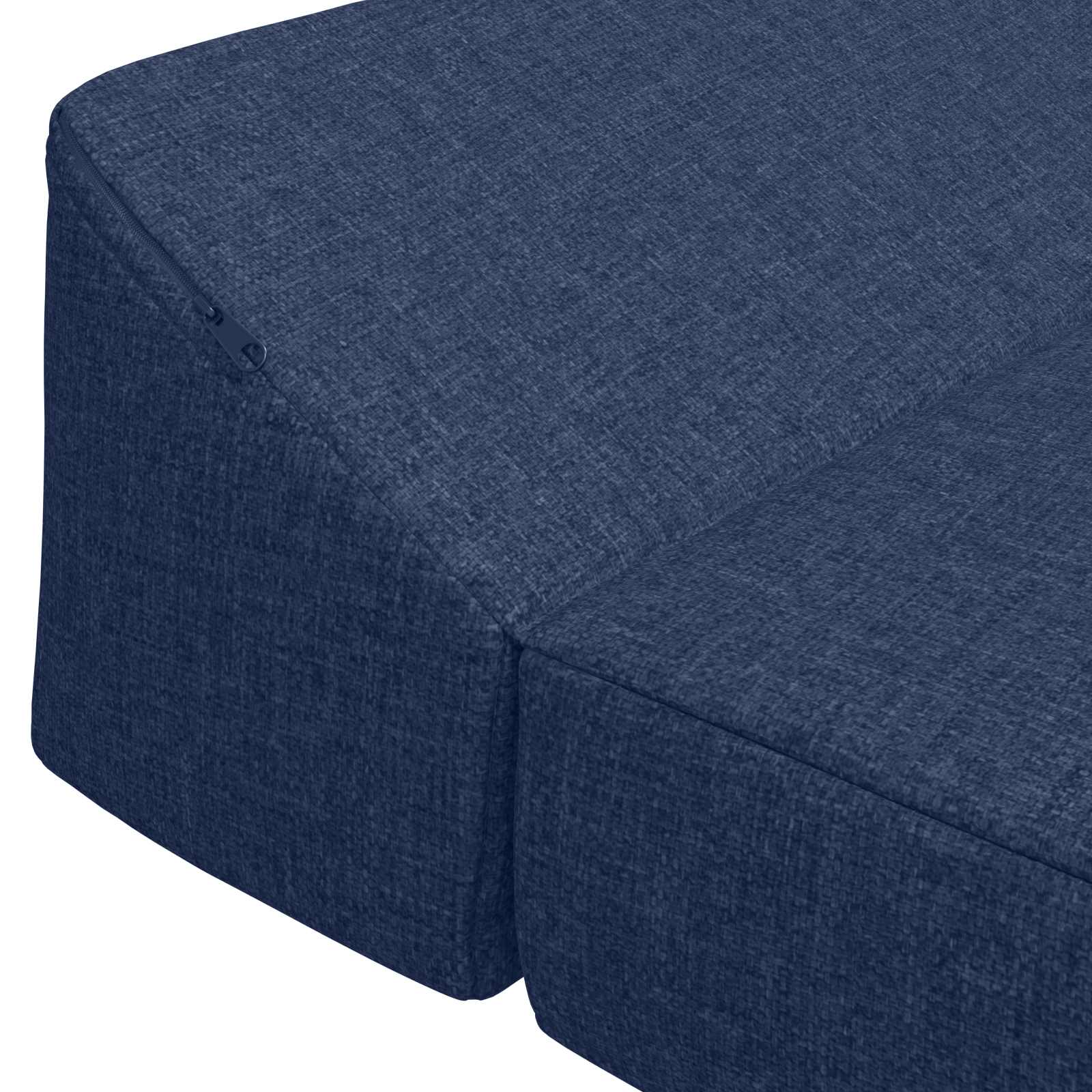 Sofa na razvlačenje Plava 120 x 60 x 49 cm Tkanina