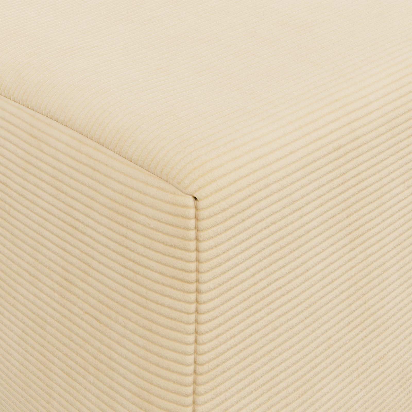 Sofa na razvlačenje Krem 120 x 60 x 49 cm Tkanina