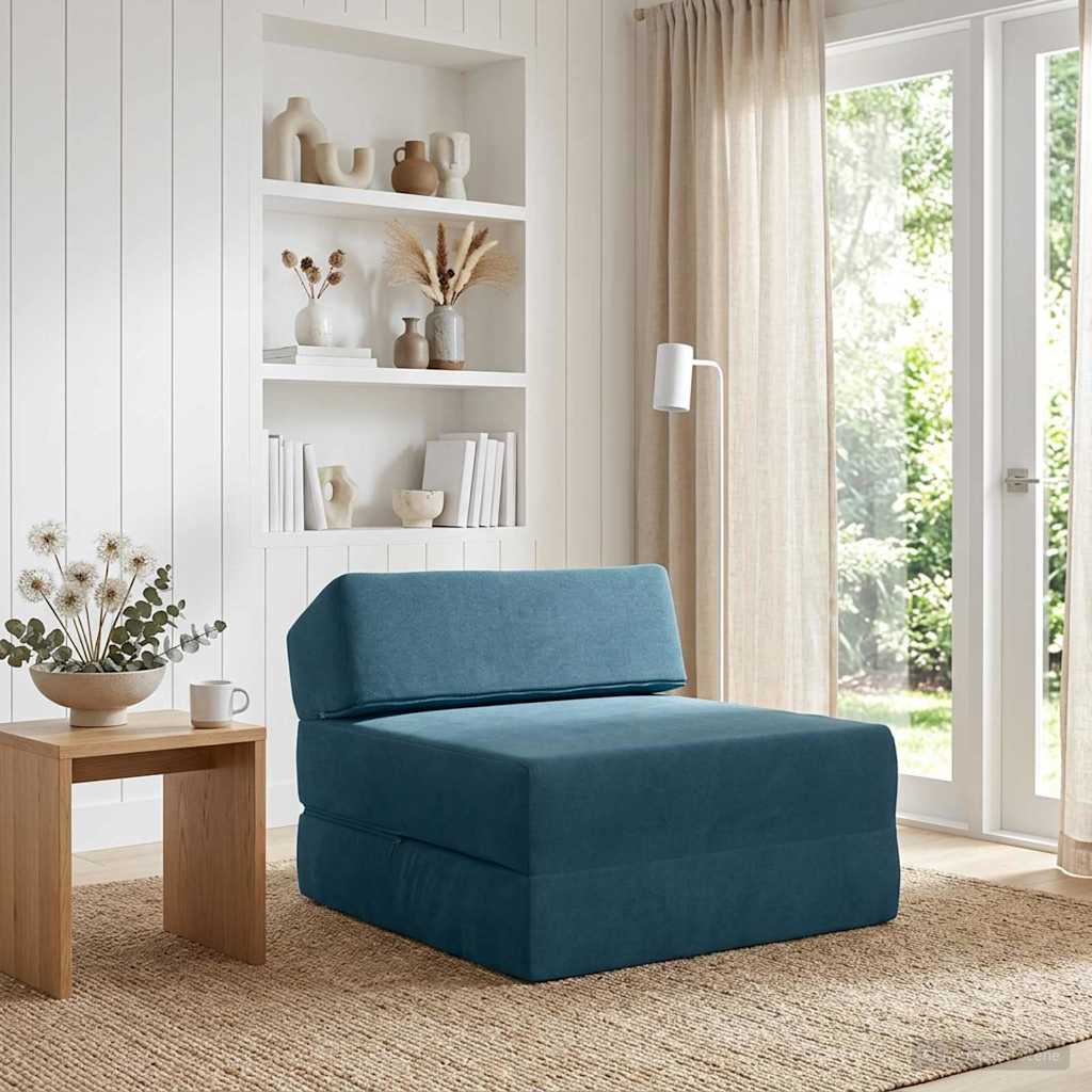 Sofa na razvlačenje Plava 60 x 70 x 41 cm Tkanina