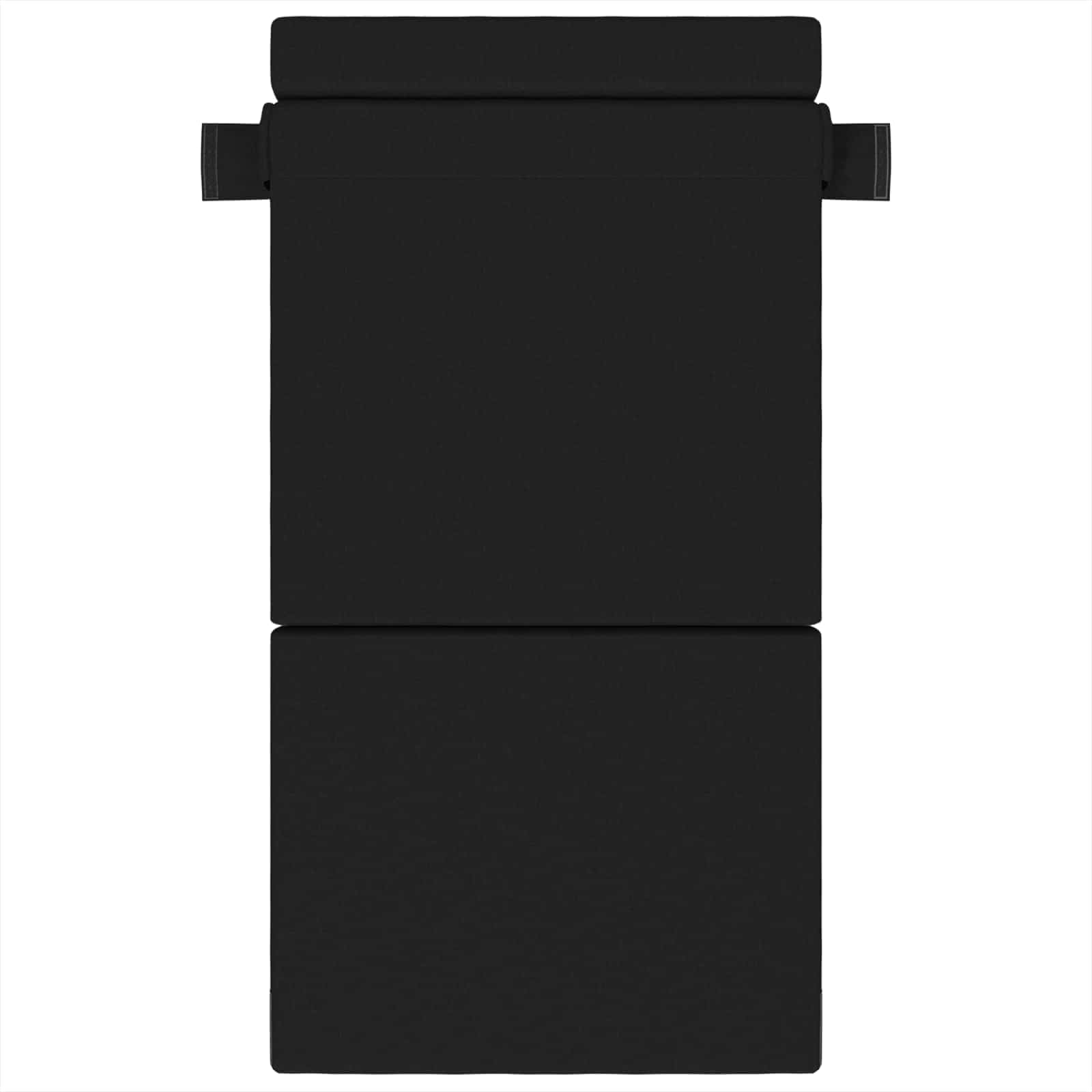 Sofa na razvlačenje Crna 70 x 72 x 60 cm Tkanina