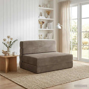 Sofa na razvlačenje Svjetlosiva 70 x 72 x 60 cm Tkanina