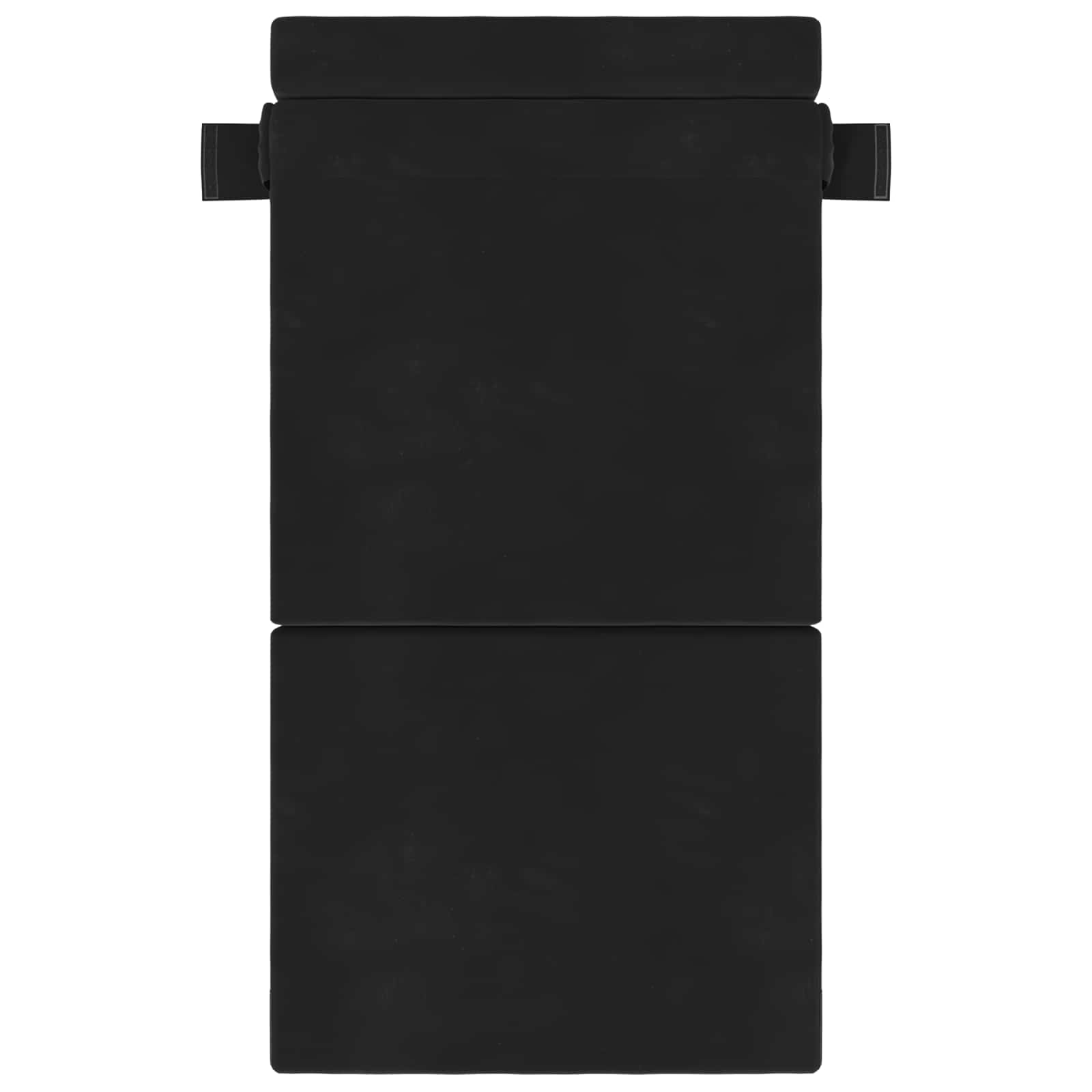 Sofa na razvlačenje Crna 70 x 72 x 60 cm Tkanina