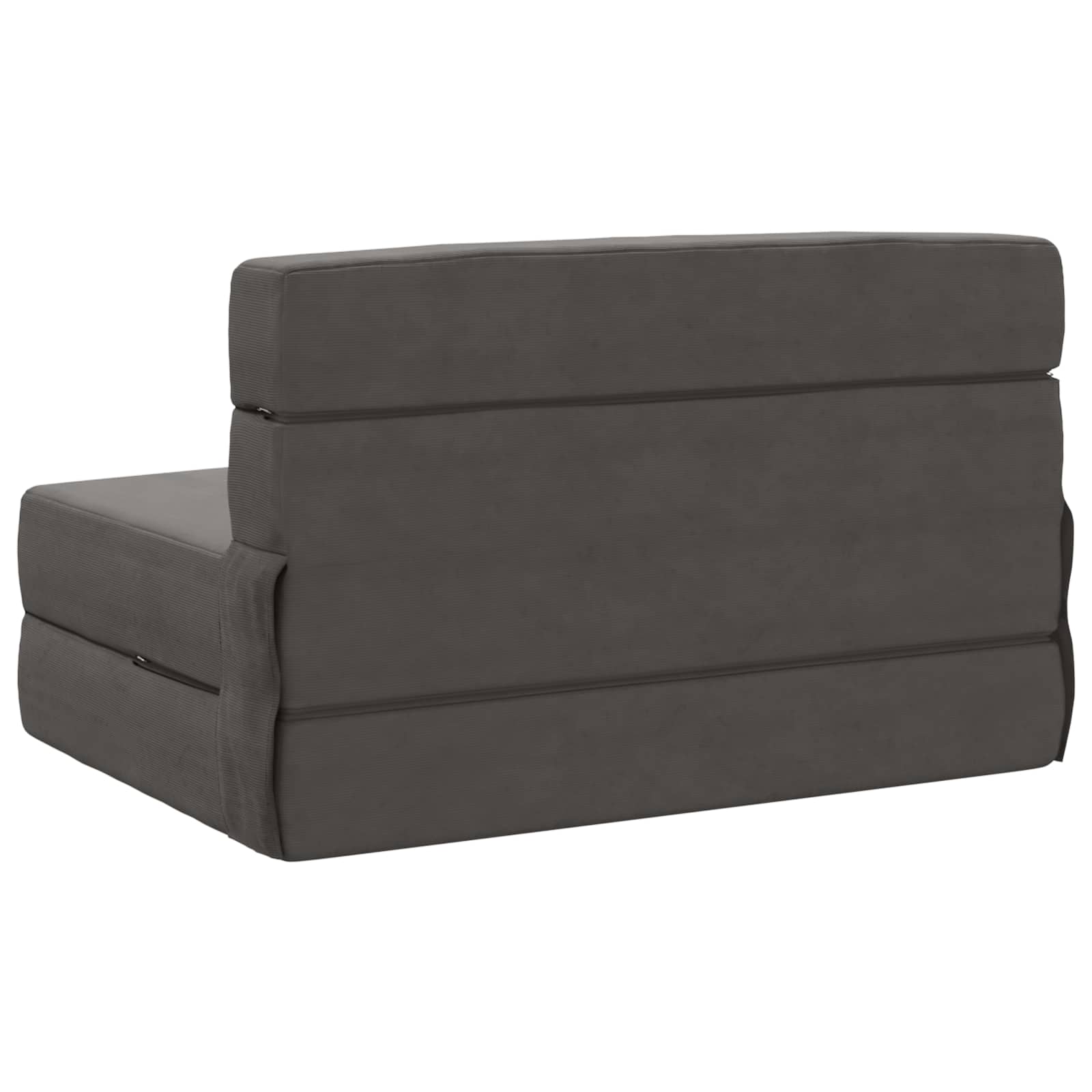 Sofa na razvlačenje Tamnosiva 70 x 72 x 60 cm Tkanina