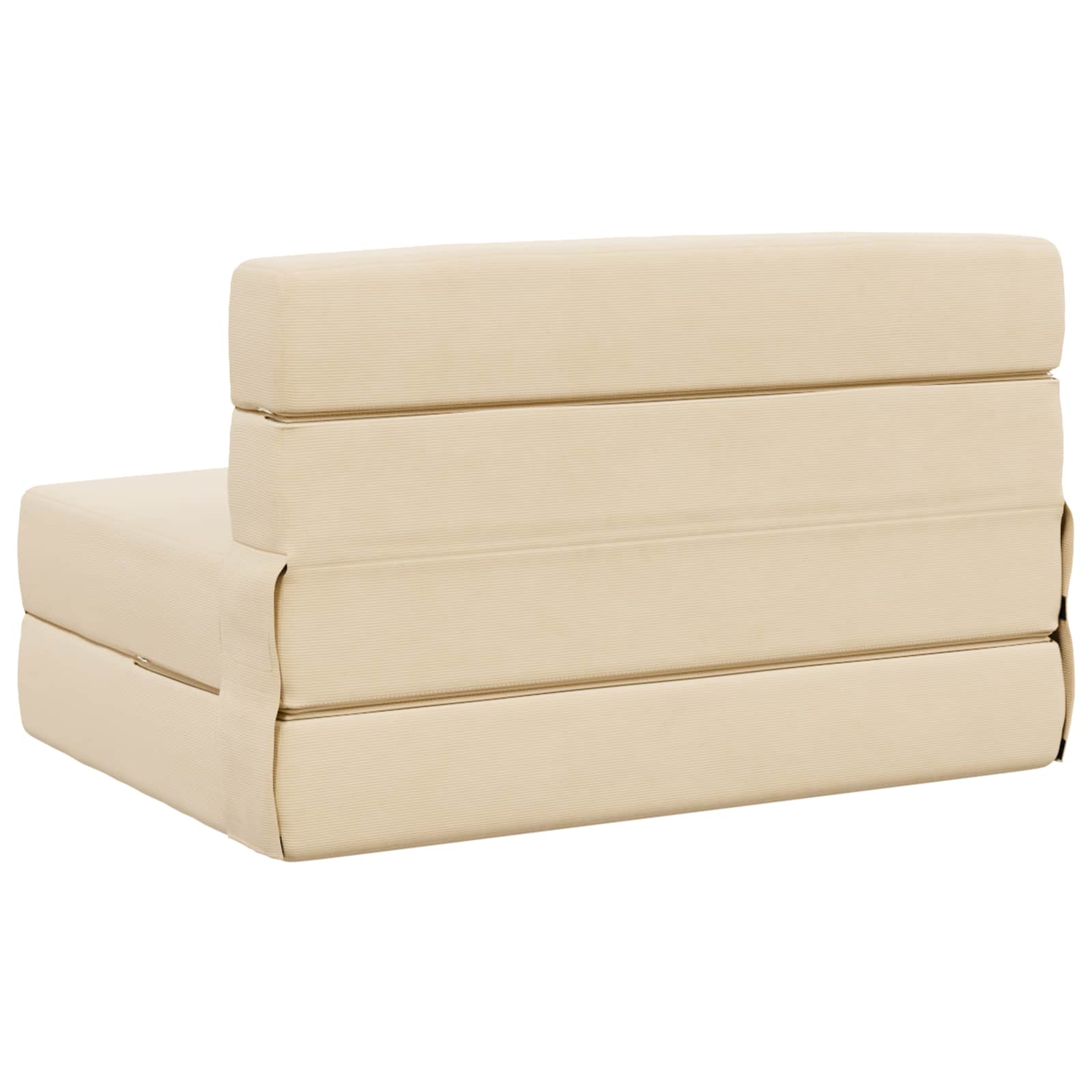 Sofa na razvlačenje Krem 70 x 72 x 60 cm Tkanina