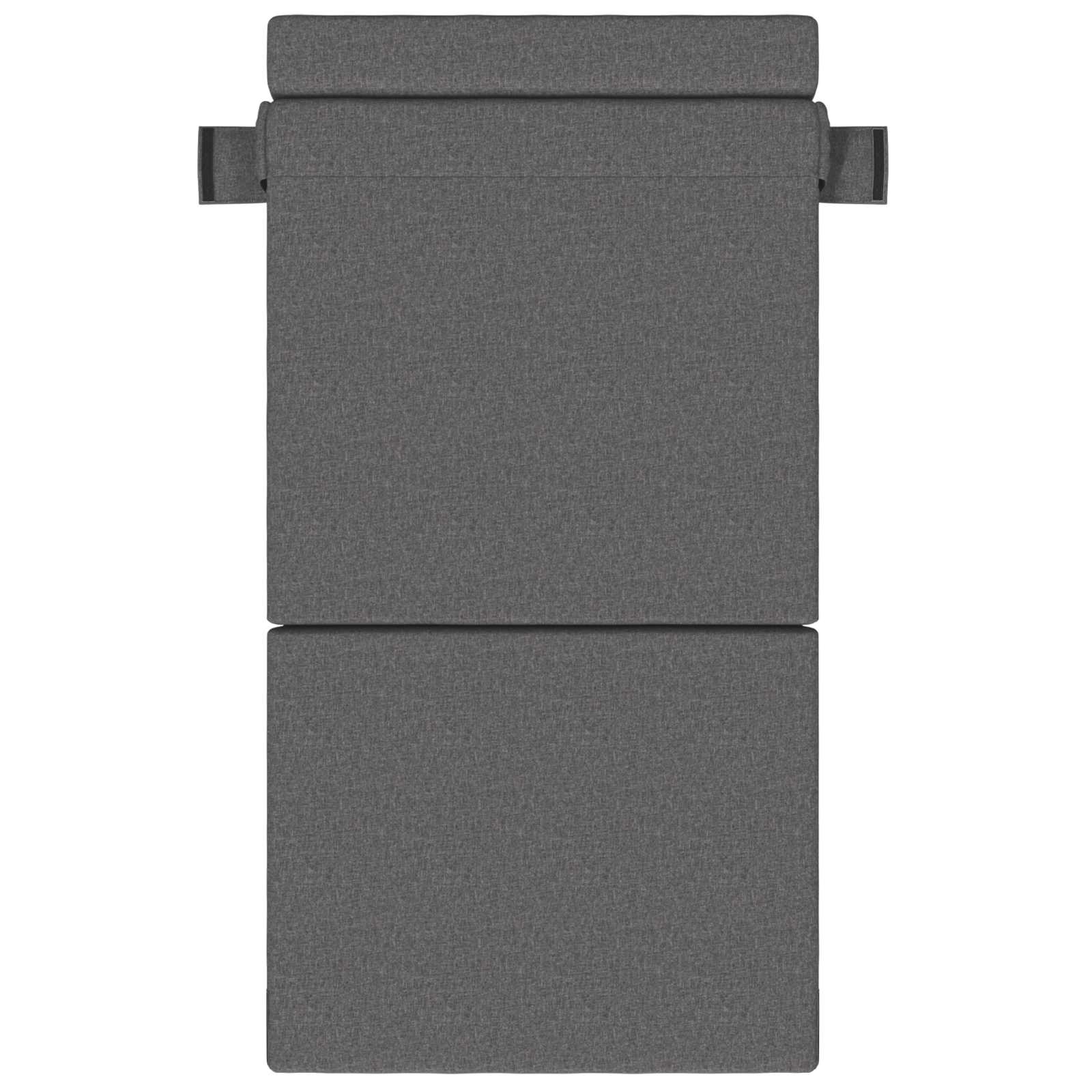Preklopni madrac za sofu Svjetlosiva 70 x 80 x 60 cm Tkanina