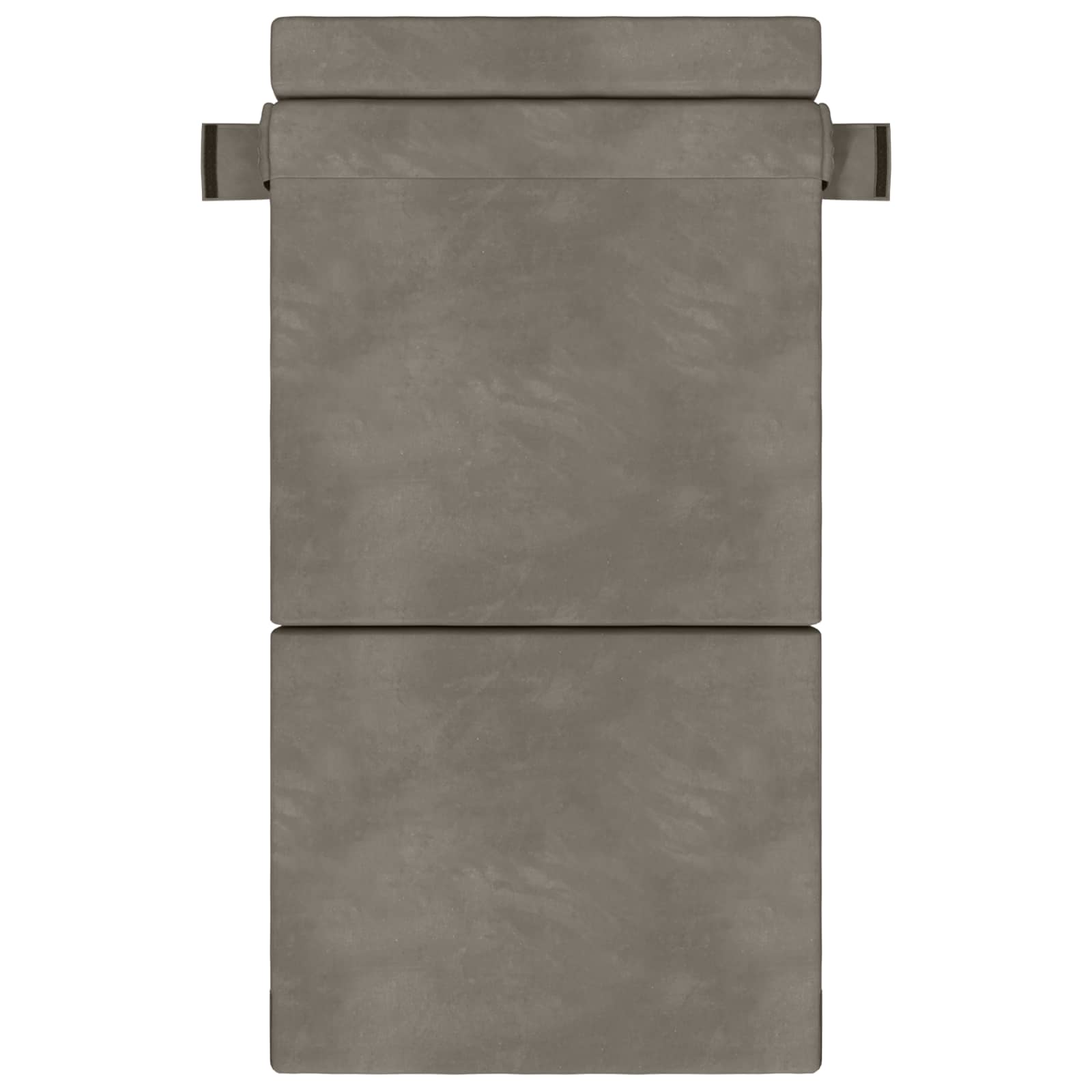 Preklopni madrac za sofu Svjetlosiva 70 x 80 x 60 cm Tkanina