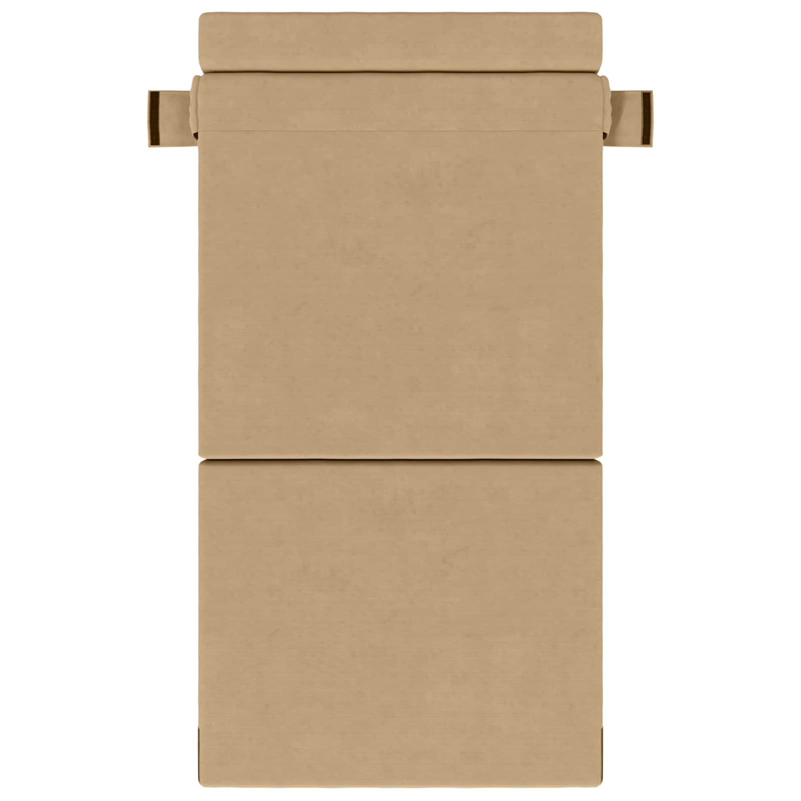 Preklopni madrac za sofu Zelena Siva 70 x 80 x 60 cm Tkanina