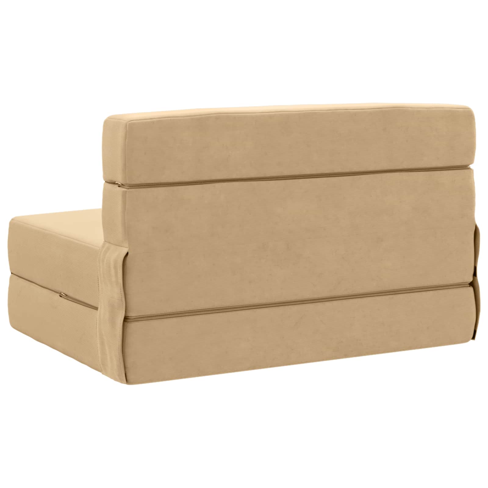 Preklopni madrac za sofu Zelena Siva 70 x 80 x 60 cm Tkanina