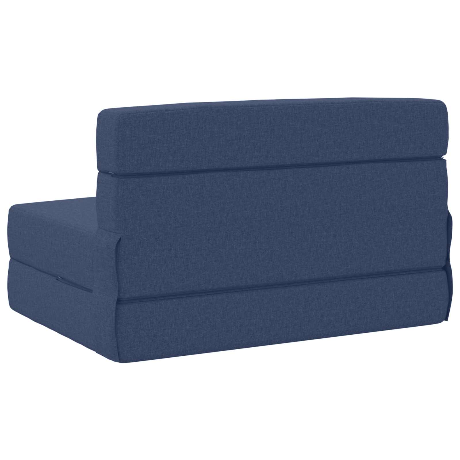 Preklopni madrac za sofu Plava 100 x 80 x 60 cm Tkanina