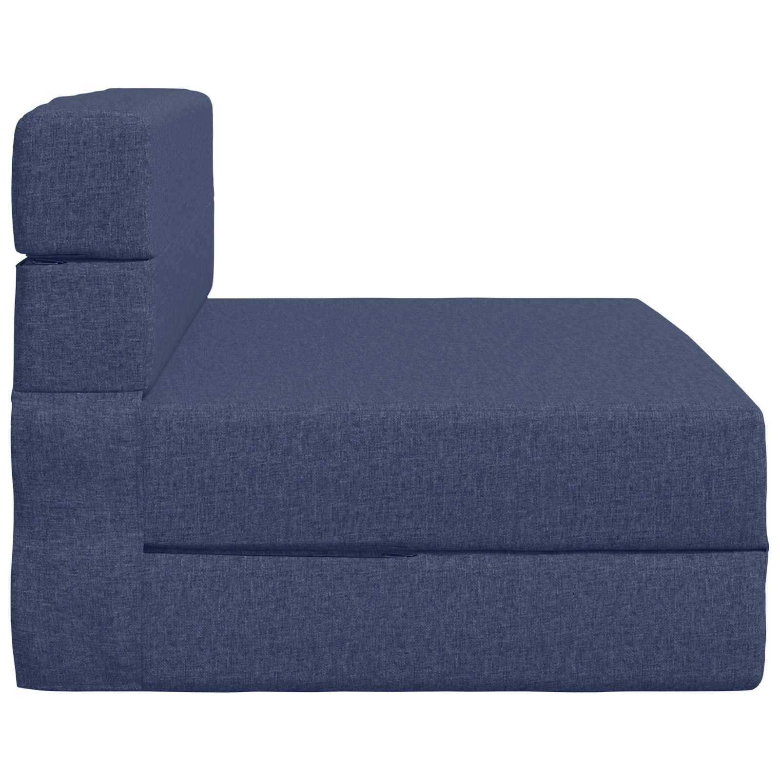 Preklopni madrac za sofu Plava 100 x 80 x 60 cm Tkanina