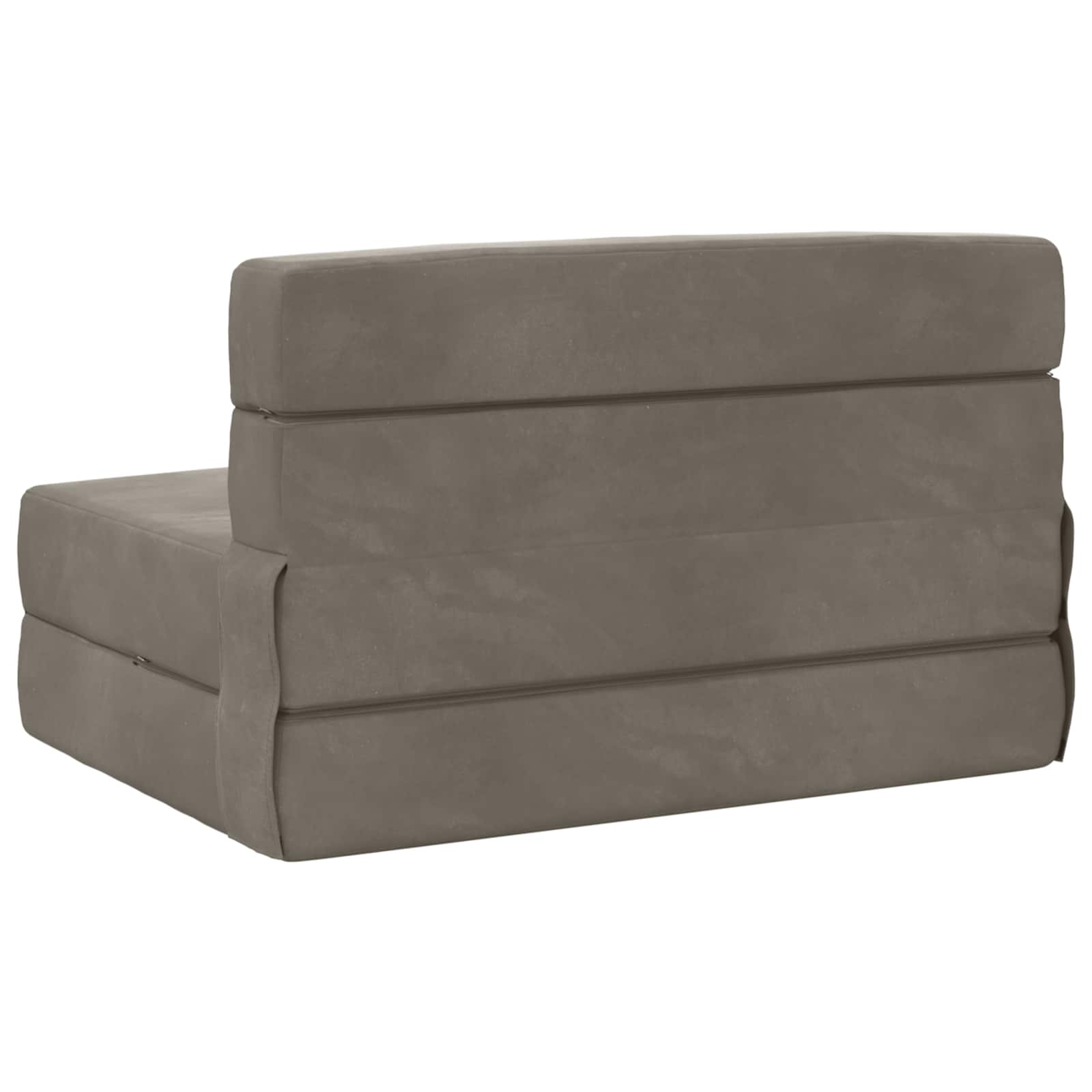 Sofa na razvlačenje Svjetlosiva 100 x 80 x 60 cm Tkanina