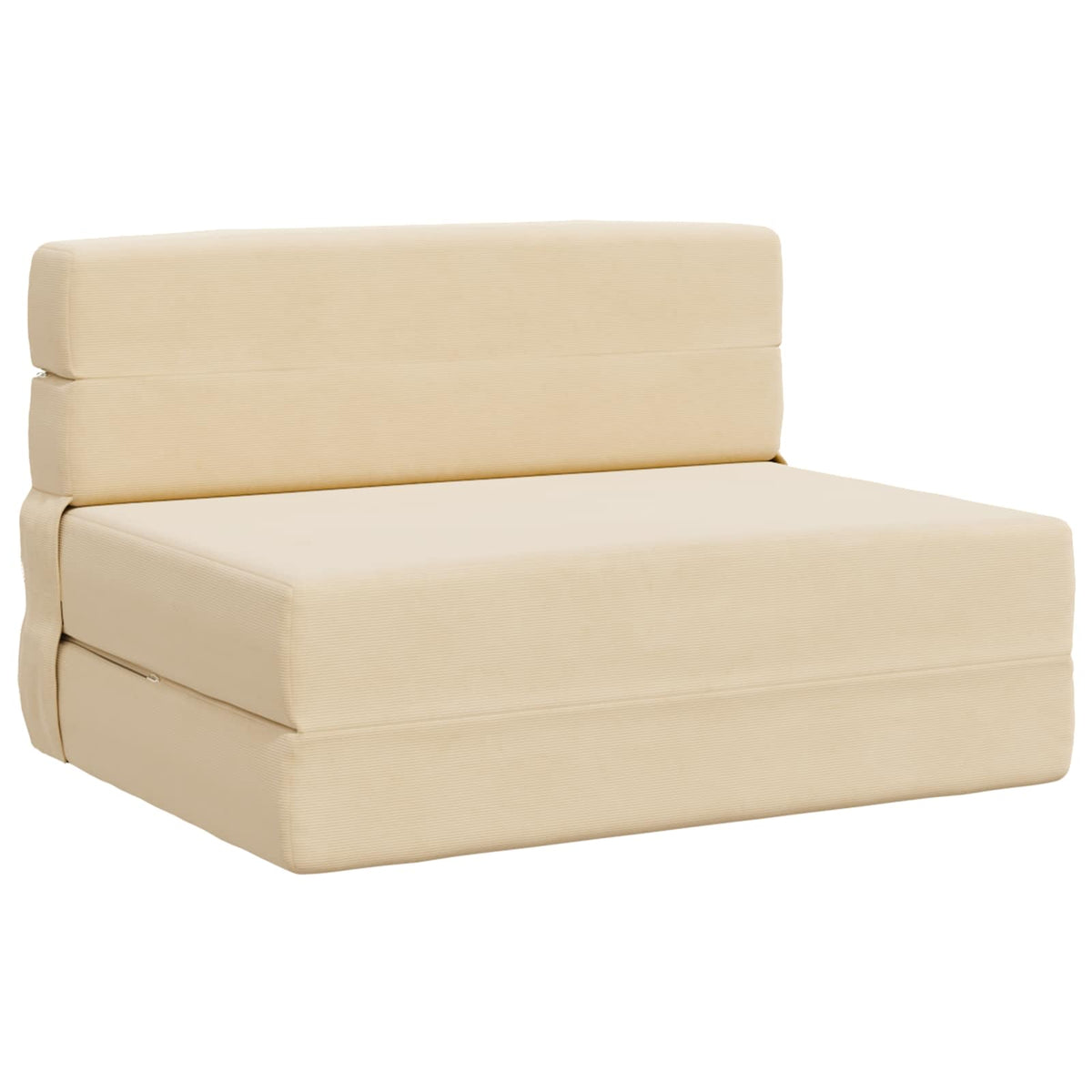 Sofa na razvlačenje Krem Tkanina 100 x 80 x 60 cm