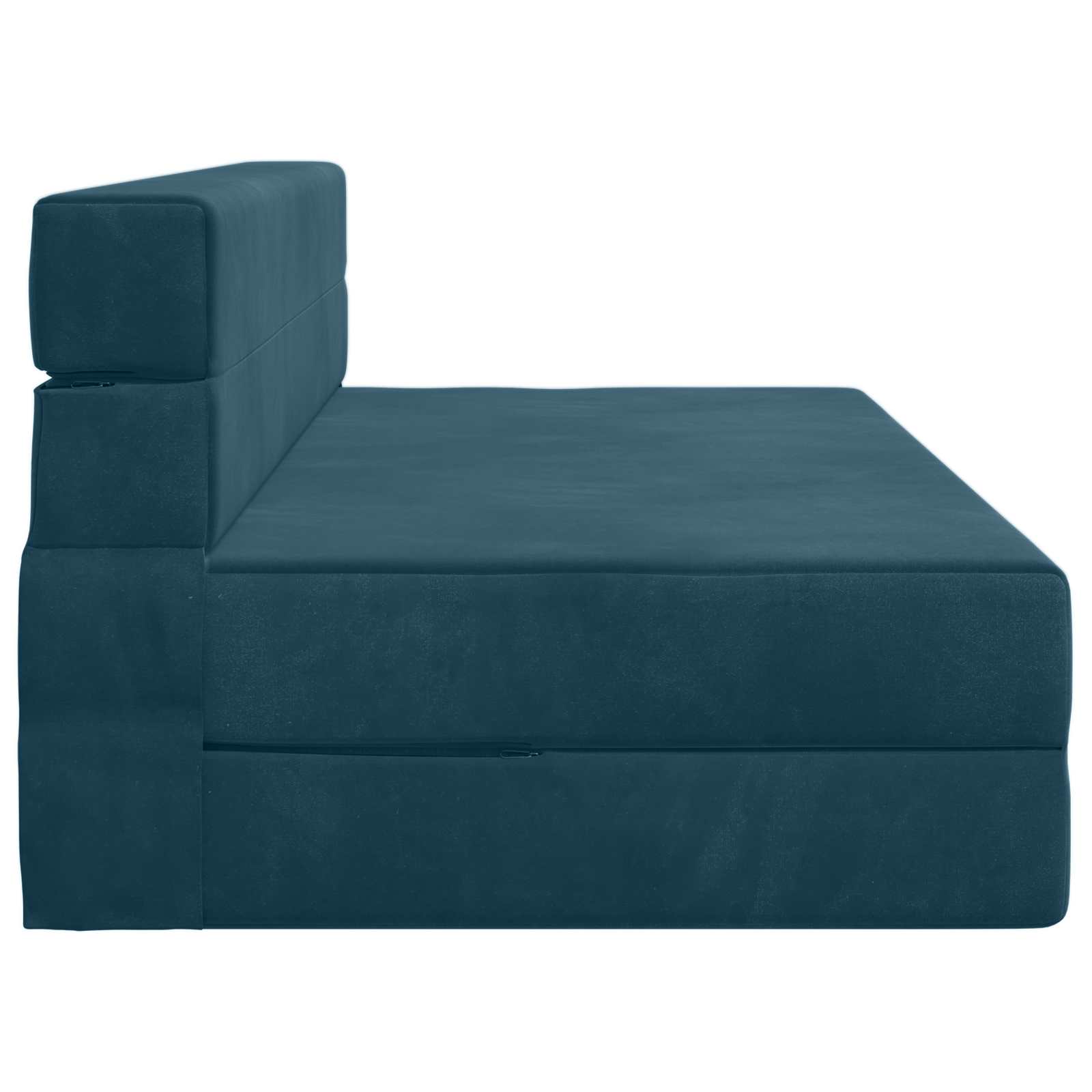 Preklopni madrac za sofu Plava 152 x 86,5 x 60 cm Tkanina
