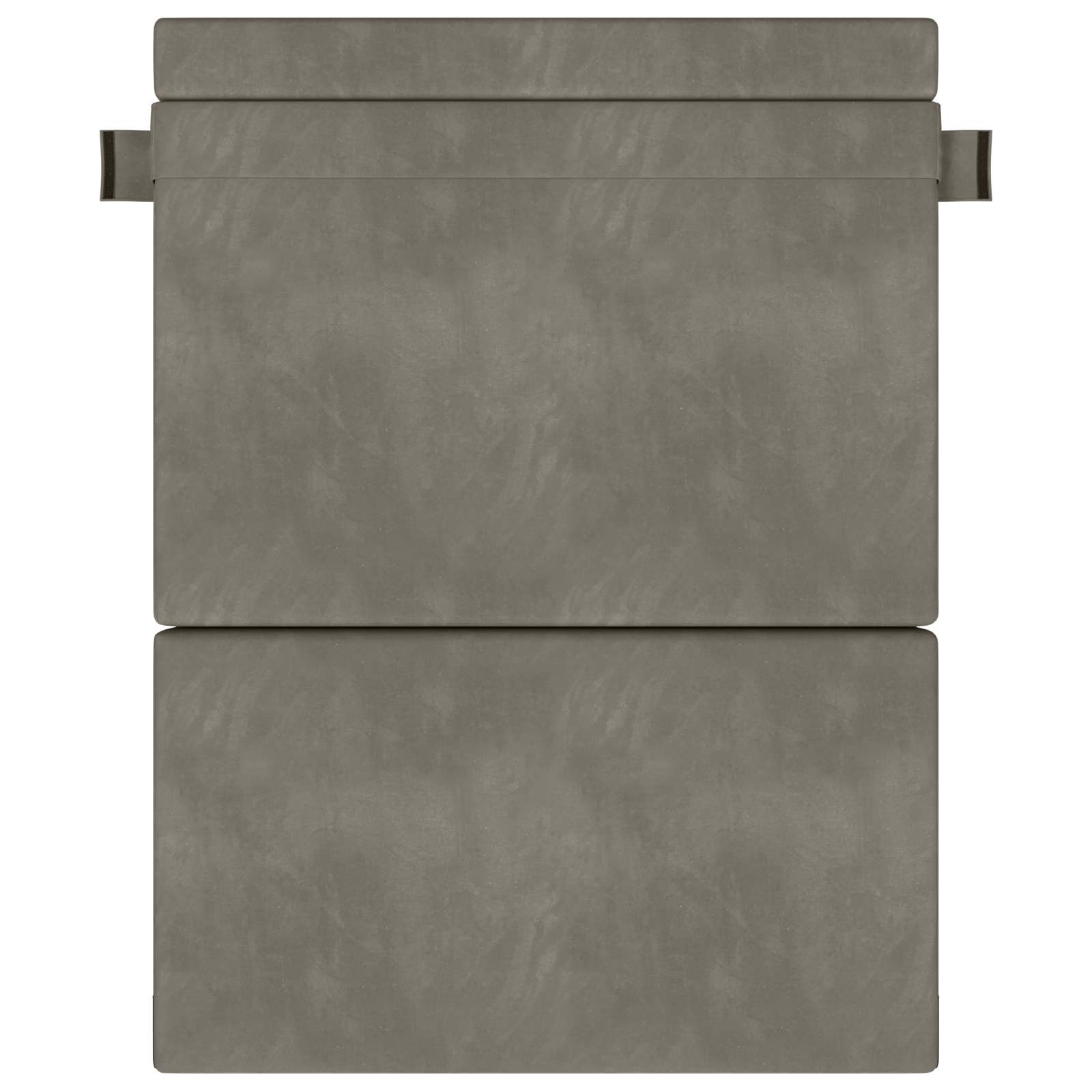 Preklopni madrac za sofu Svjetlosiva 152 x 86,5 x 60 cm Tkanina