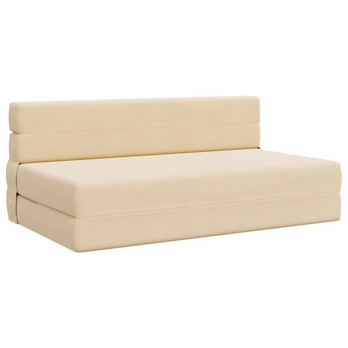 Sofa na razvlačenje Krem Tkanina 152 x 86,5 x 60 cm