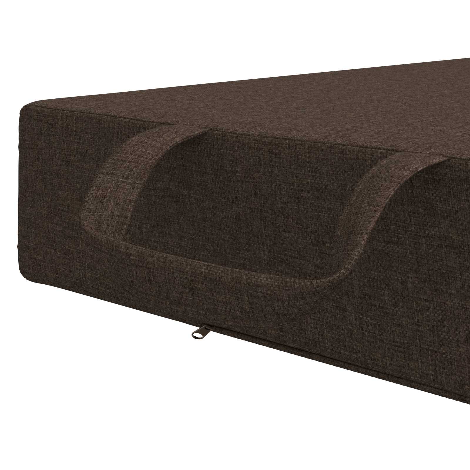 Sofa na razvlačenje 75 x 63 x 45 cm Sivosmeđa