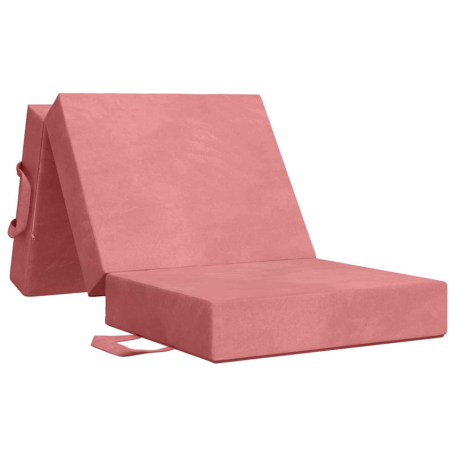 Sofa na razvlačenje 75 x 63 x 45 cm Ružičasta