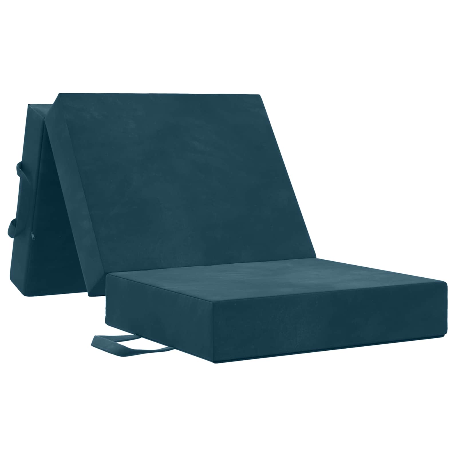 Sofa na razvlačenje 90 x 63 x 45 cm Plava