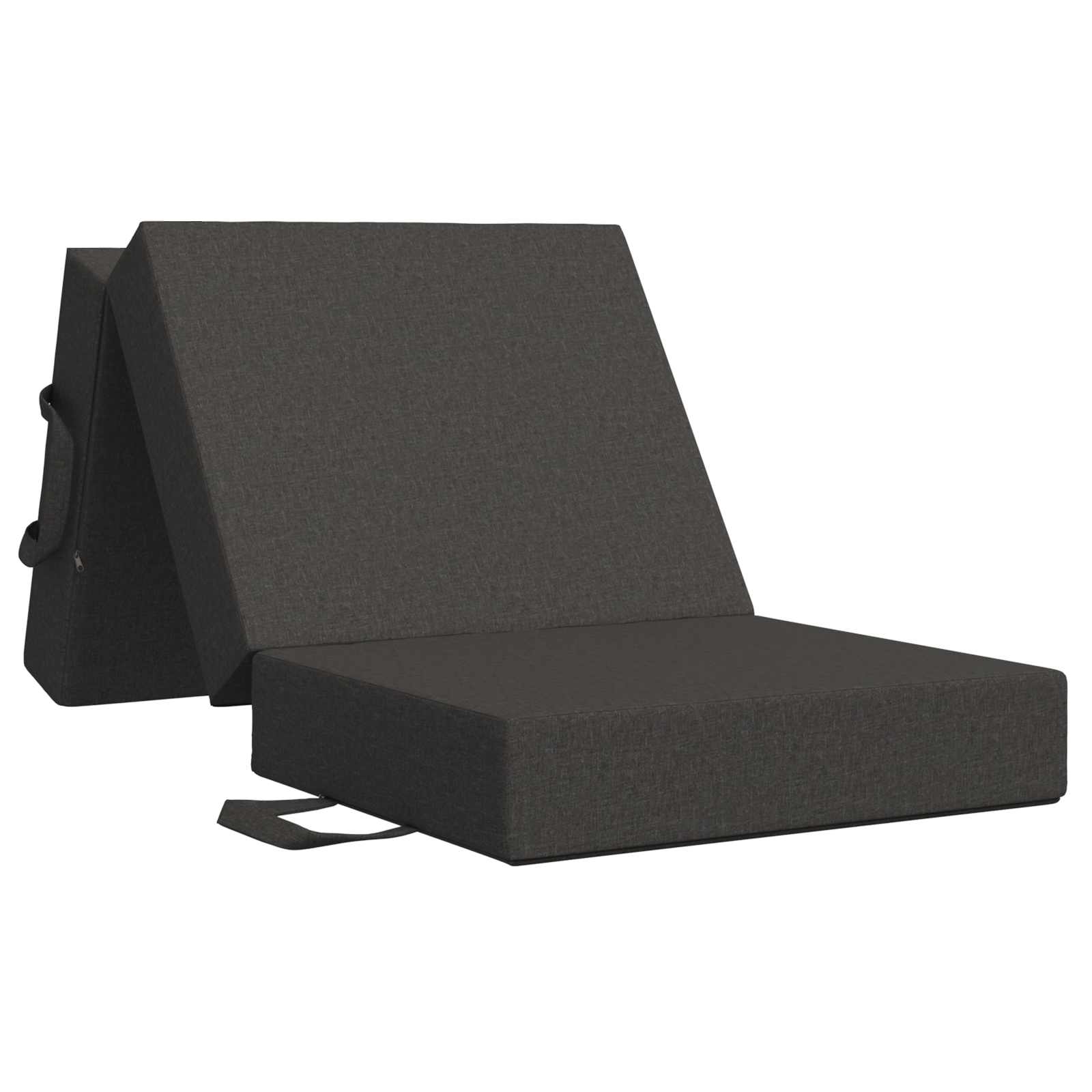 Sofa na razvlačenje 75 x 67 x 45 cm Tamnosiva
