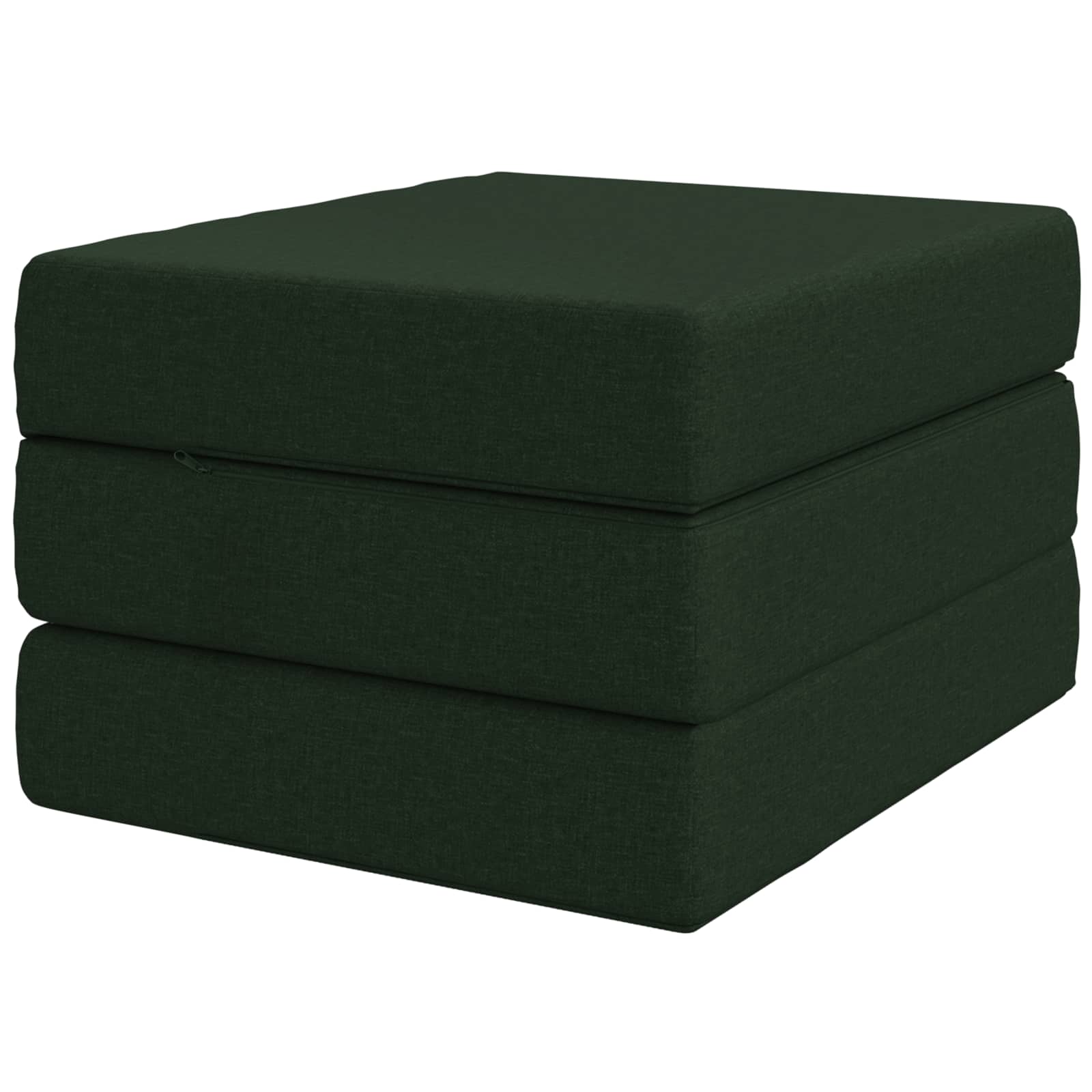 Sofa na razvlačenje 75 x 67 x 45 cm Tamnozelena