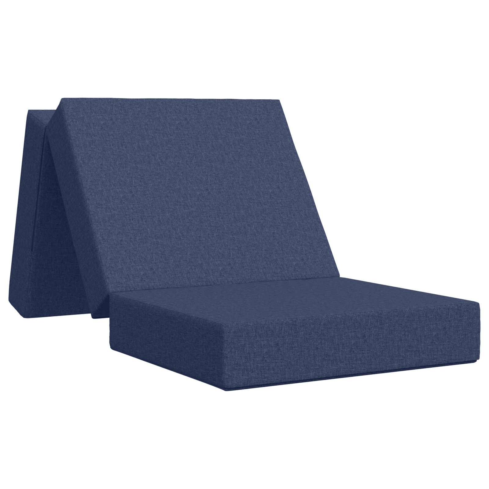 Sofa na razvlačenje 75 x 67 x 45 cm Plava