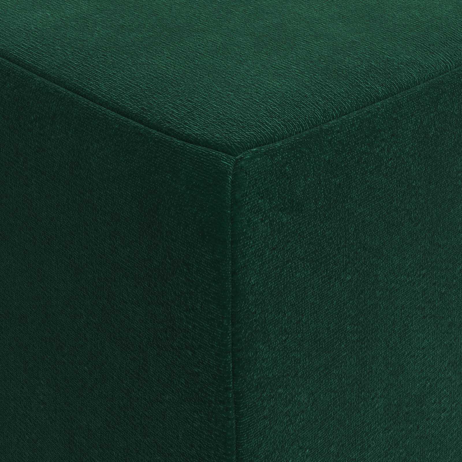 Sofa na razvlačenje 90 x 67 x 45 cm Tamnozelena