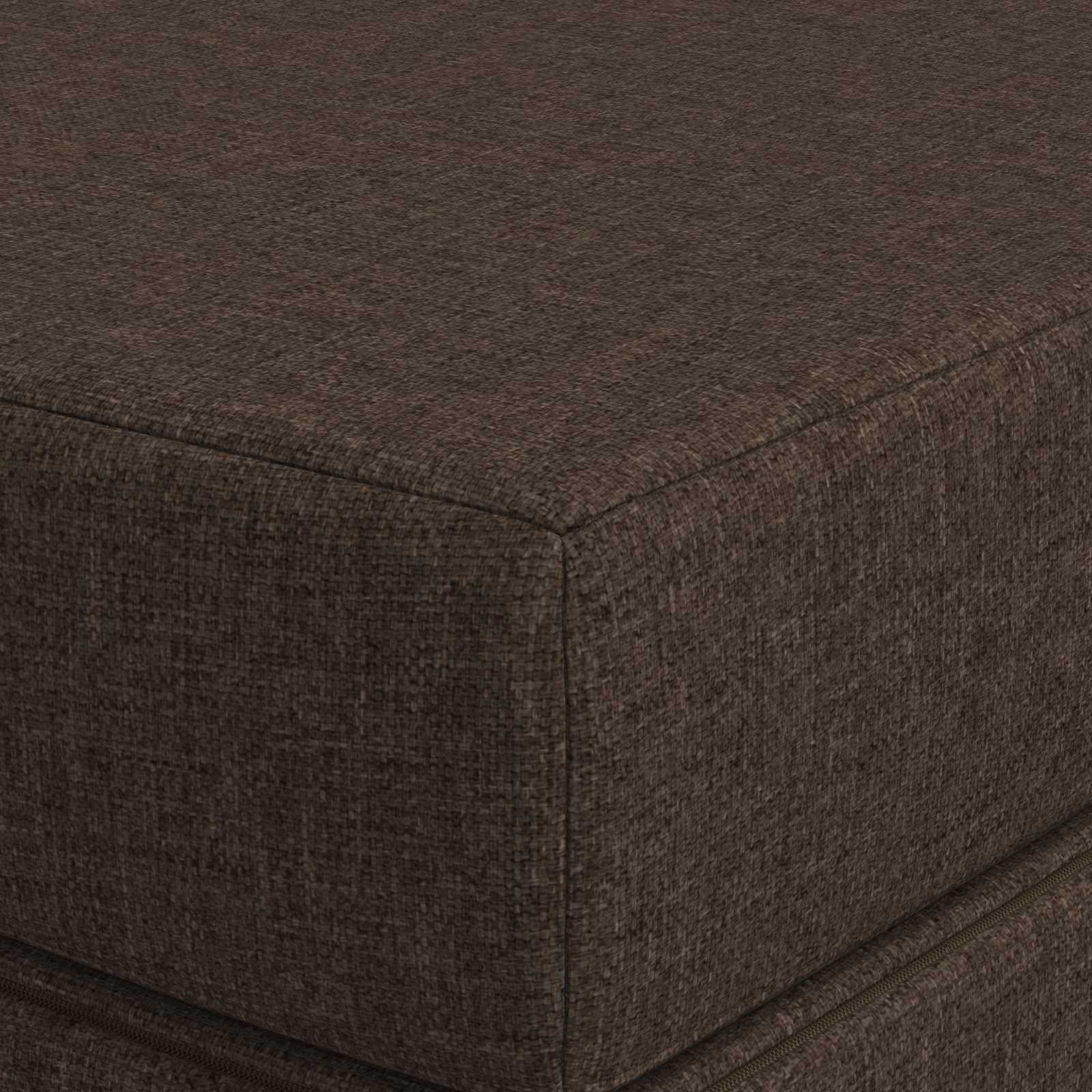 Sofa na razvlačenje 120 x 67 x 45 cm Sivosmeđa