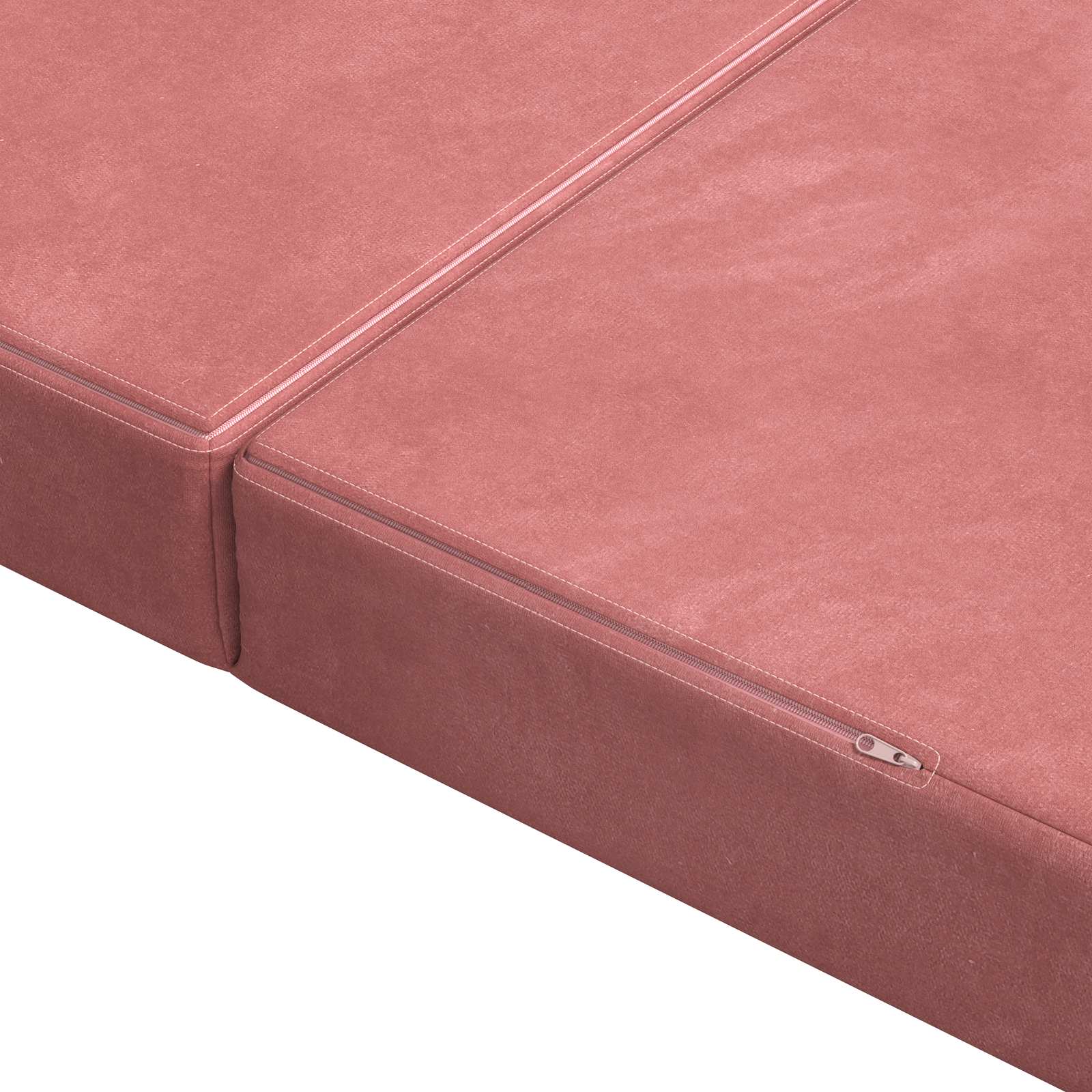 Sofa na razvlačenje 120 x 67 x 45 cm Ružičasta